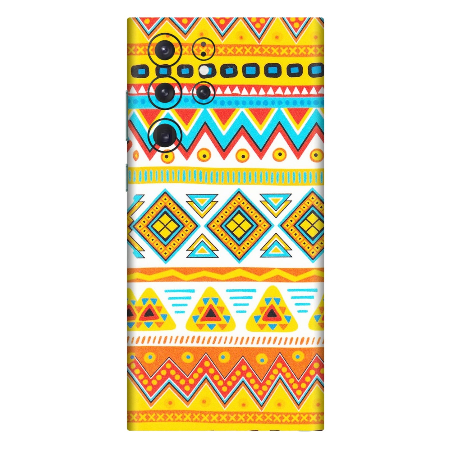 Samsung A/S Series Phone Skins (All Models) - Mexican Abstract - Matte Finish (M-71) Samsung Galaxy S22 Ultra