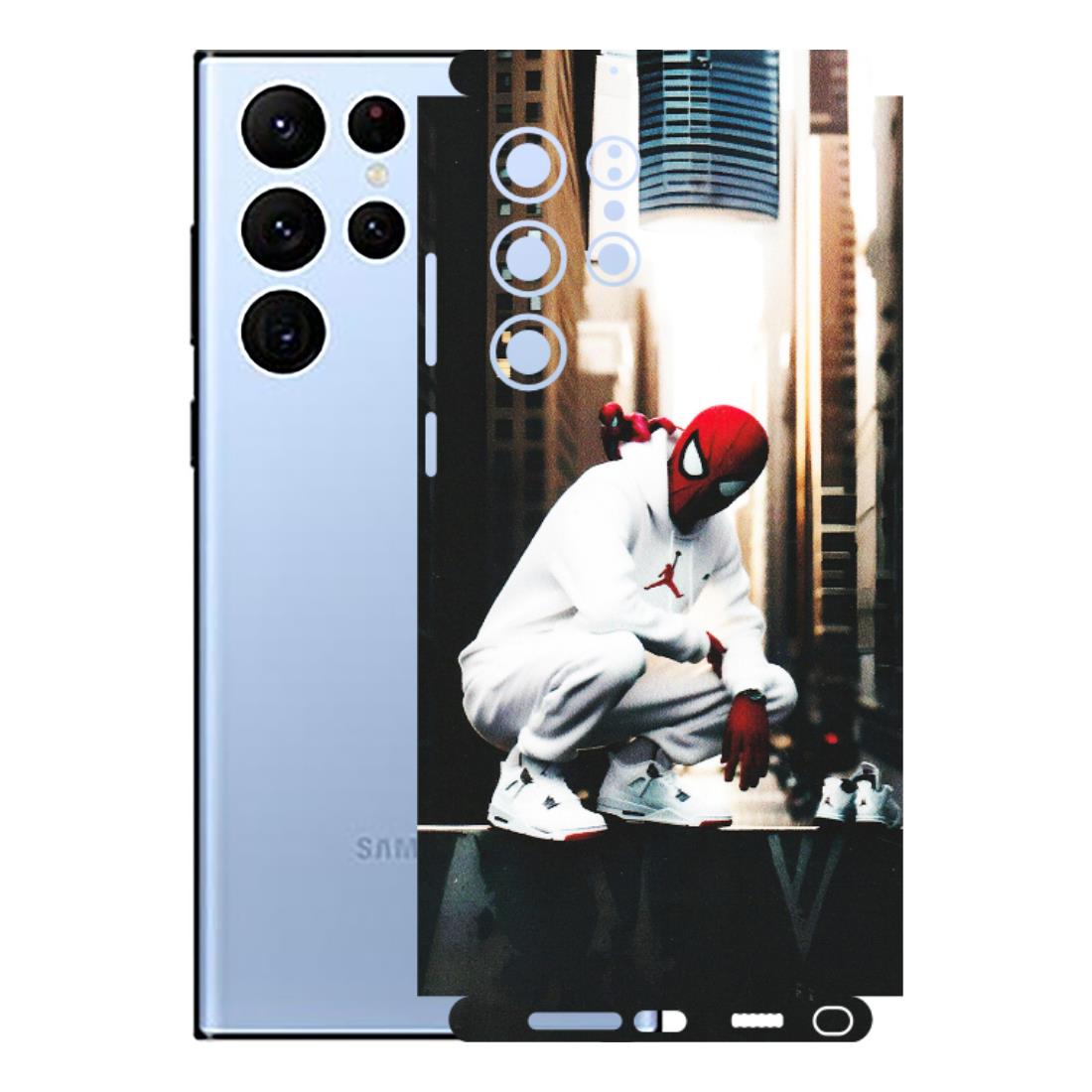 Samsung A/S Series Phone Skins (All Models) - Sportsman Spider Man - Matte Finish (M-94) Samsung Galaxy S22 Ultra