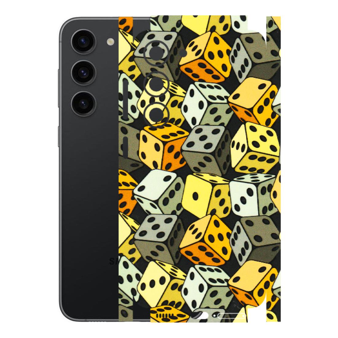 Samsung A/S Series Phone Skins (All Models) - Dices Of Life - 3D Embossed Finish (L-04) Samsung Galaxy S23 (5G)