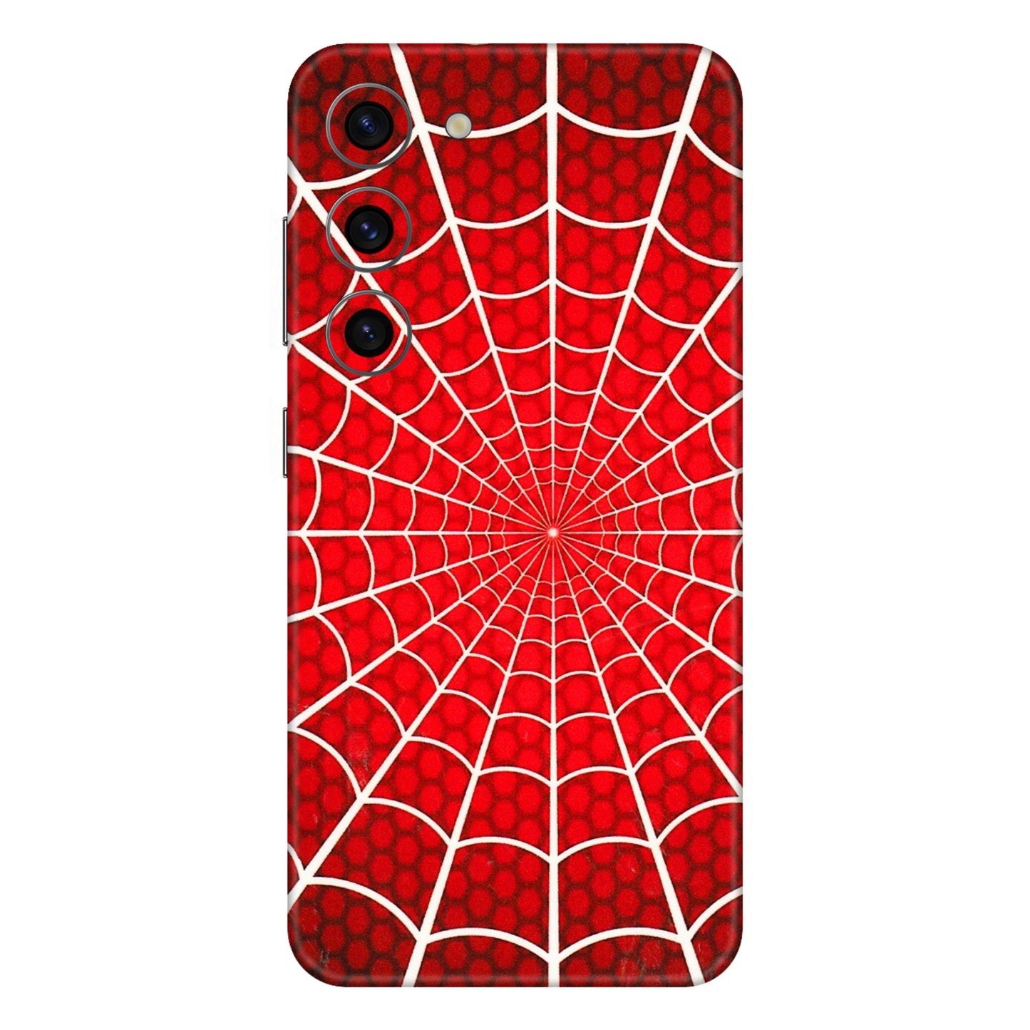 Samsung A/S Series Phone Skins (All Models) - Classic Spidey Web - 3D Embossed Finish (L-115) Samsung Galaxy S23 (5G)