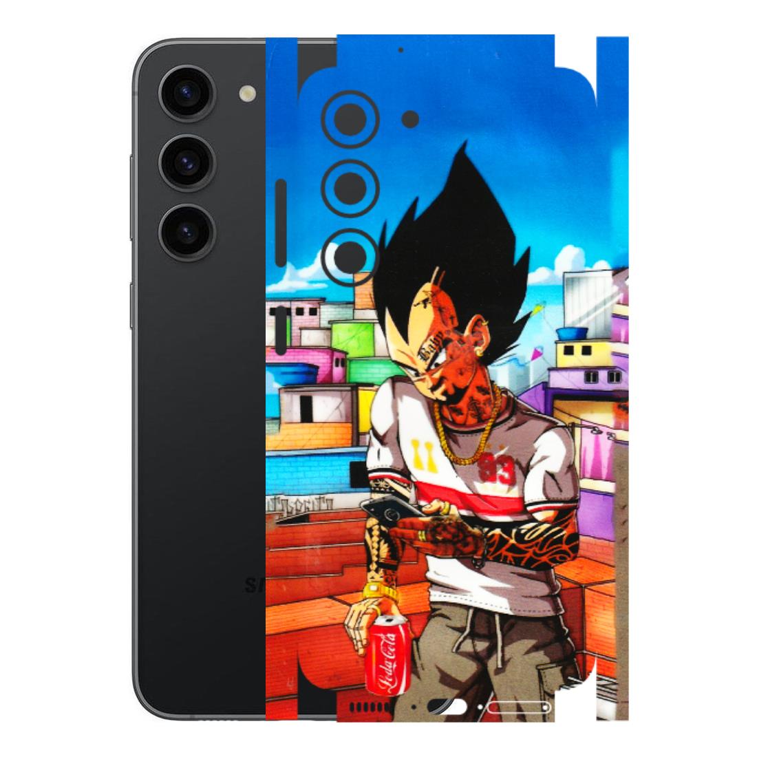 Samsung A/S Series Phone Skins (All Models) - Vegeta - 3D Embossed Finish (L-136) Samsung Galaxy S23 (5G)