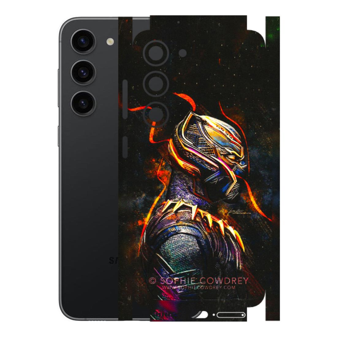 Samsung A/S Series Phone Skins (All Models) - Black Panther - 3D Embossed Finish (L-190) Samsung Galaxy S23 (5G)