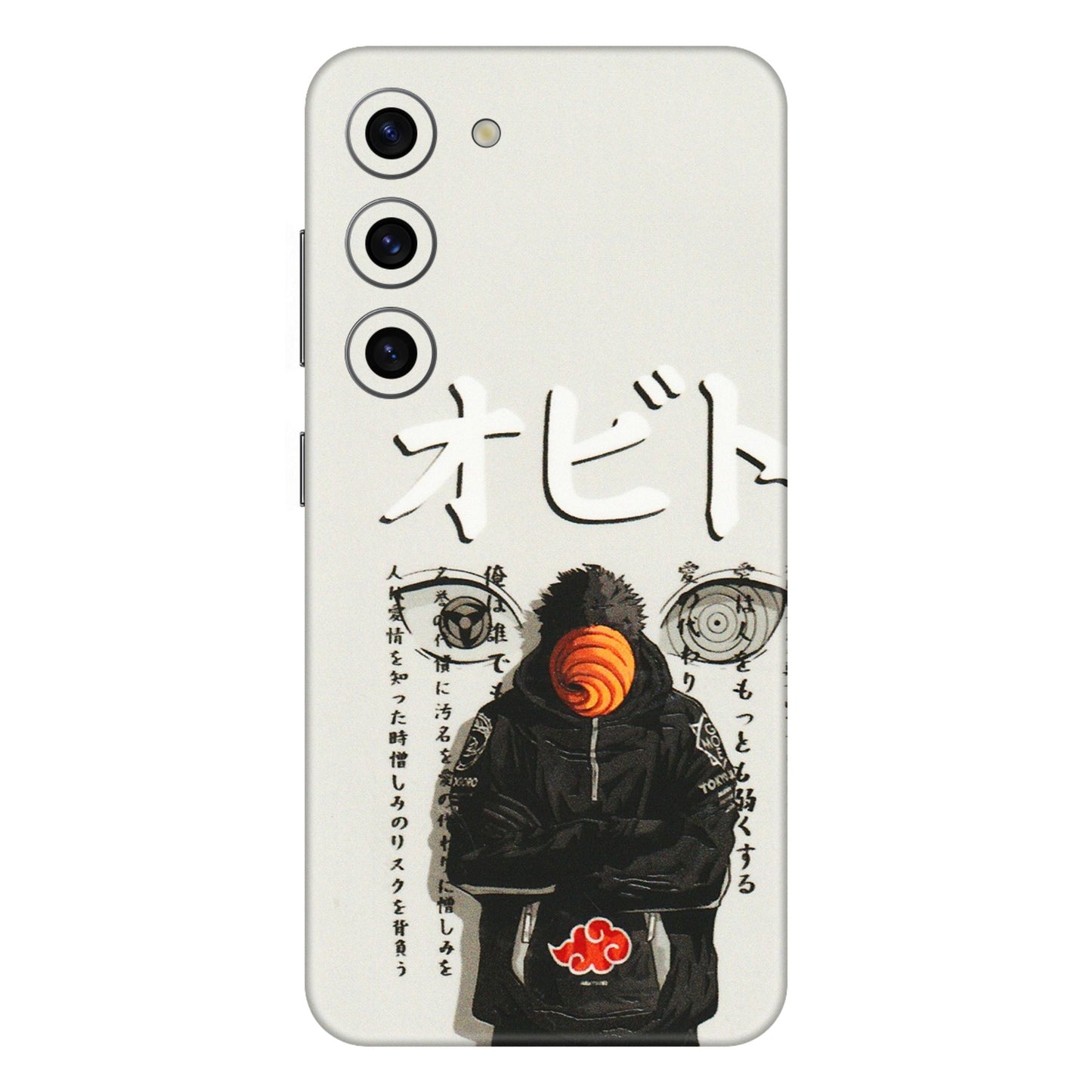 Samsung A/S Series Phone Skins (All Models) - Obito Anime Eye - 3D Embossed Finish (L-19) Samsung Galaxy S23 (5G)