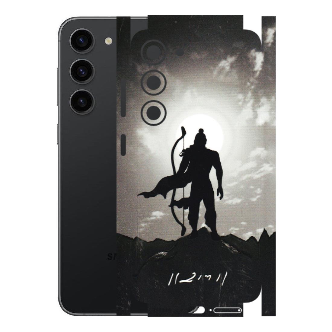 Samsung A/S Series Phone Skins (All Models) - Jai Siya Ram - 3D Embossed Finish (L-200) Samsung Galaxy S23 (5G)