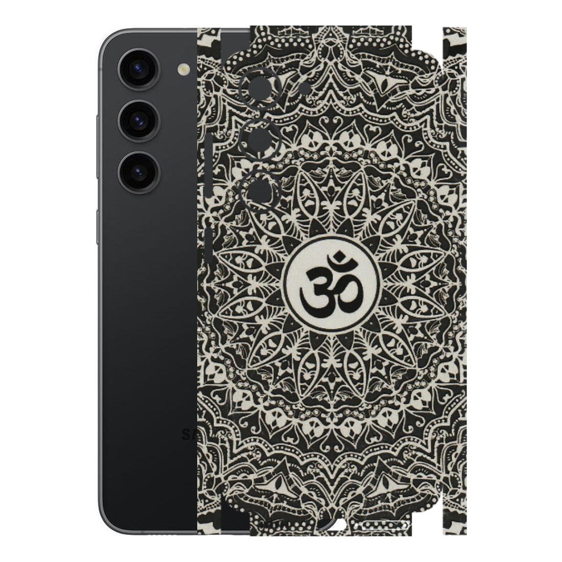 Samsung A/S Series Phone Skins (All Models) - Aum Elegant Mandala - 3D Embossed Finish (L-62) Samsung Galaxy S23 (5G)
