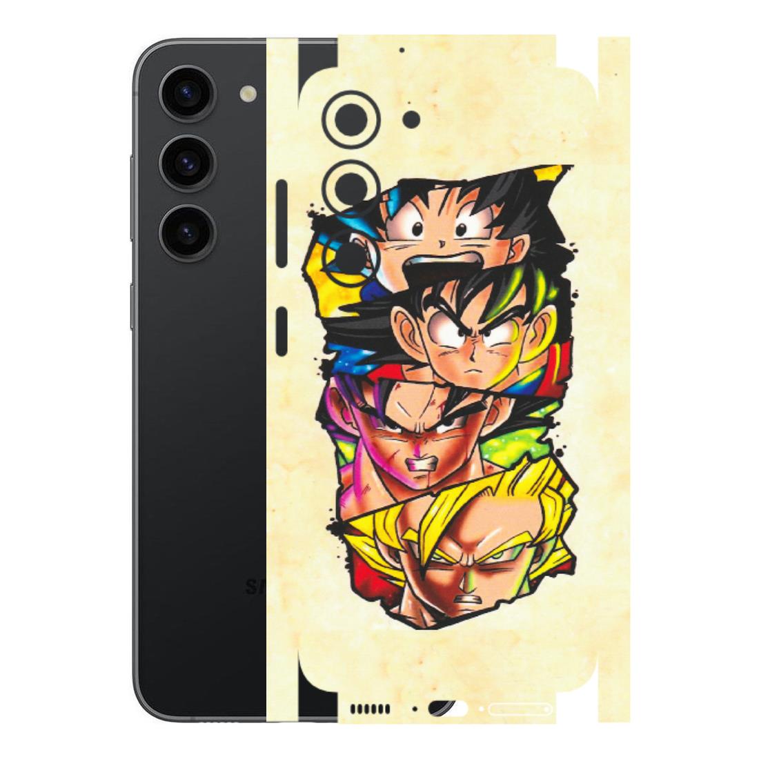 Samsung A/S Series Phone Skins (All Models) - Angry Multi Anime - Matte Finish (M-113) Samsung Galaxy S23 (5G)