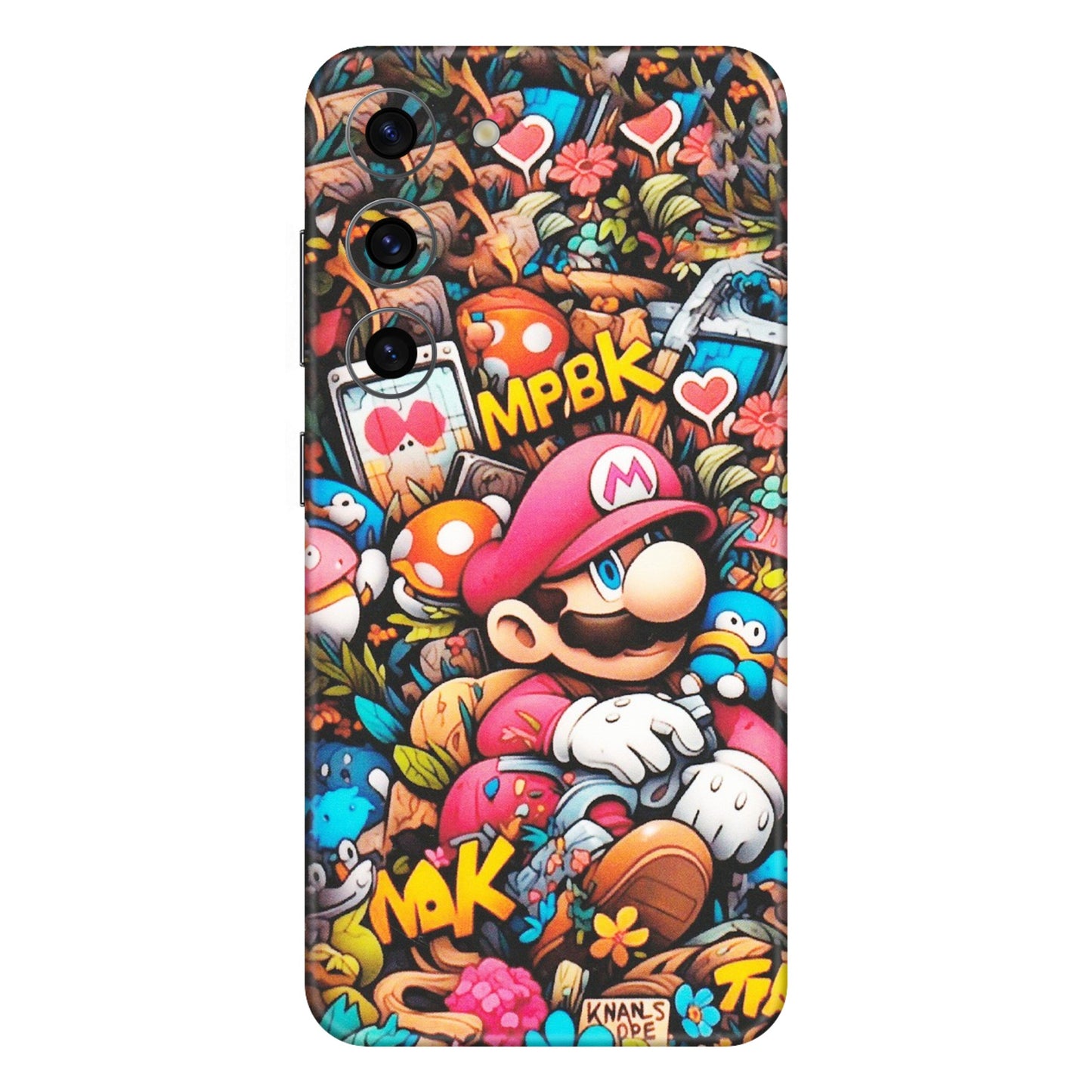 Samsung A/S Series Phone Skins (All Models) - Super Mario Bros Artistic - Matte Finish (M-173) Samsung Galaxy S23 (5G)
