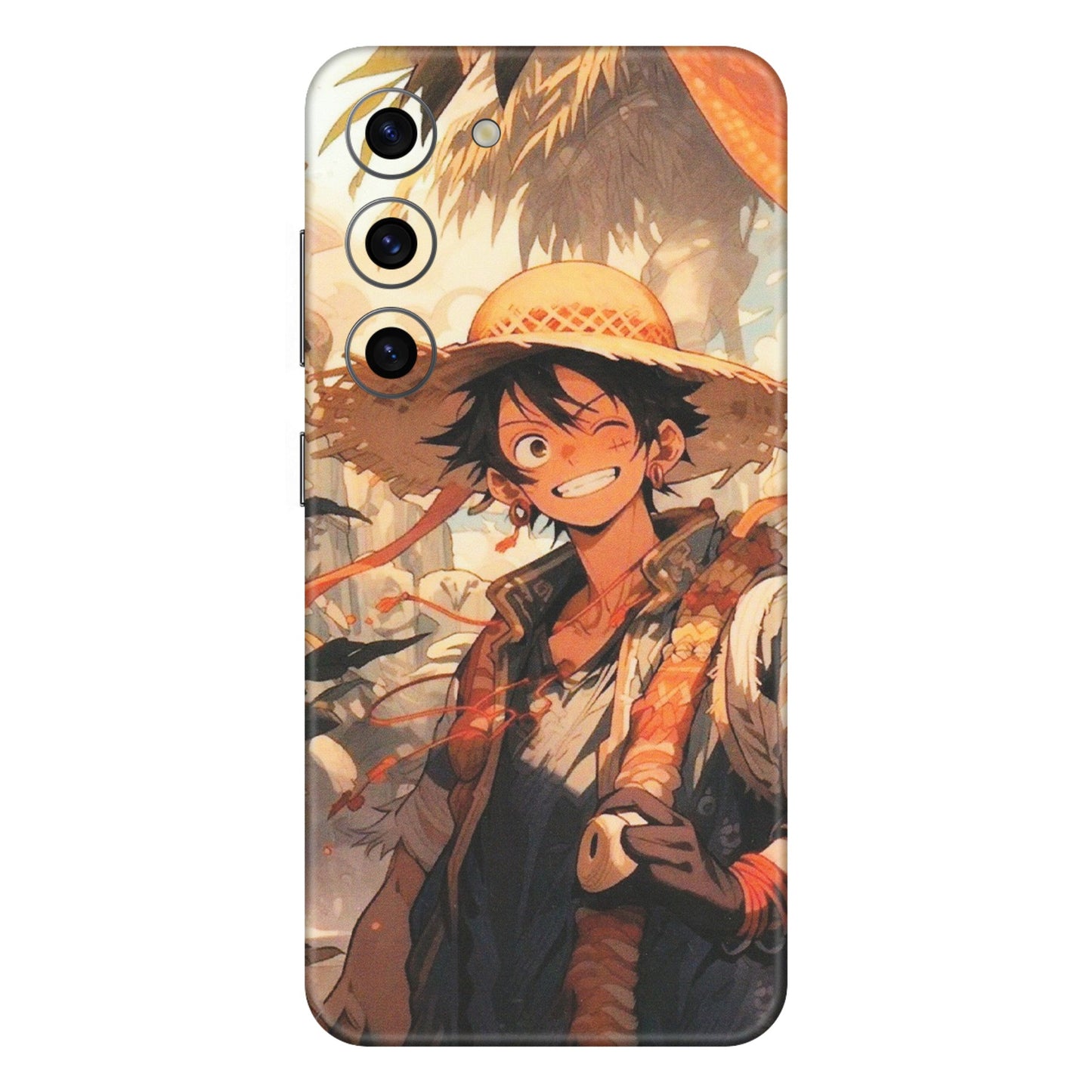 Samsung A/S Series Phone Skins (All Models) - Anime Character Smile - Matte Finish (M-33) Samsung Galaxy S23 (5G)