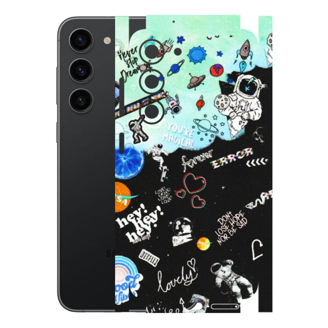 Samsung A/S Series Phone Skins (All Models) - Living In A Space Dream - Matte Finish (M-46) Samsung Galaxy S23 (5G)
