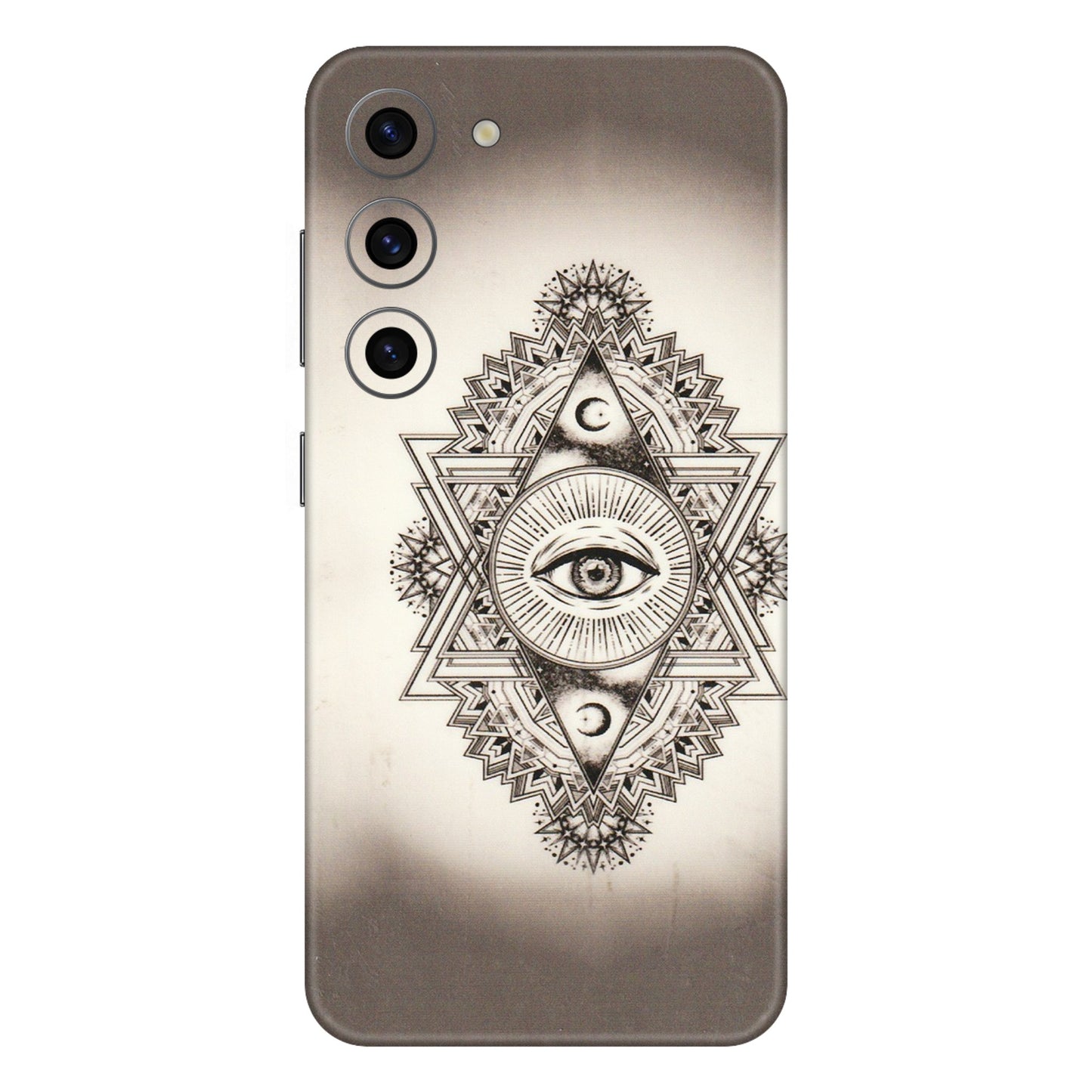 Samsung A/S Series Phone Skins (All Models) - Illuminati Great Eye - Transparent Finish (T-14) Samsung Galaxy S23 (5G)