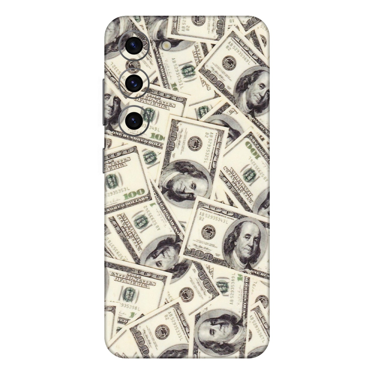 Samsung A/S Series Phone Skins (All Models) - Dollar Lover - Transparent Finish (T-17) Samsung Galaxy S23 (5G)