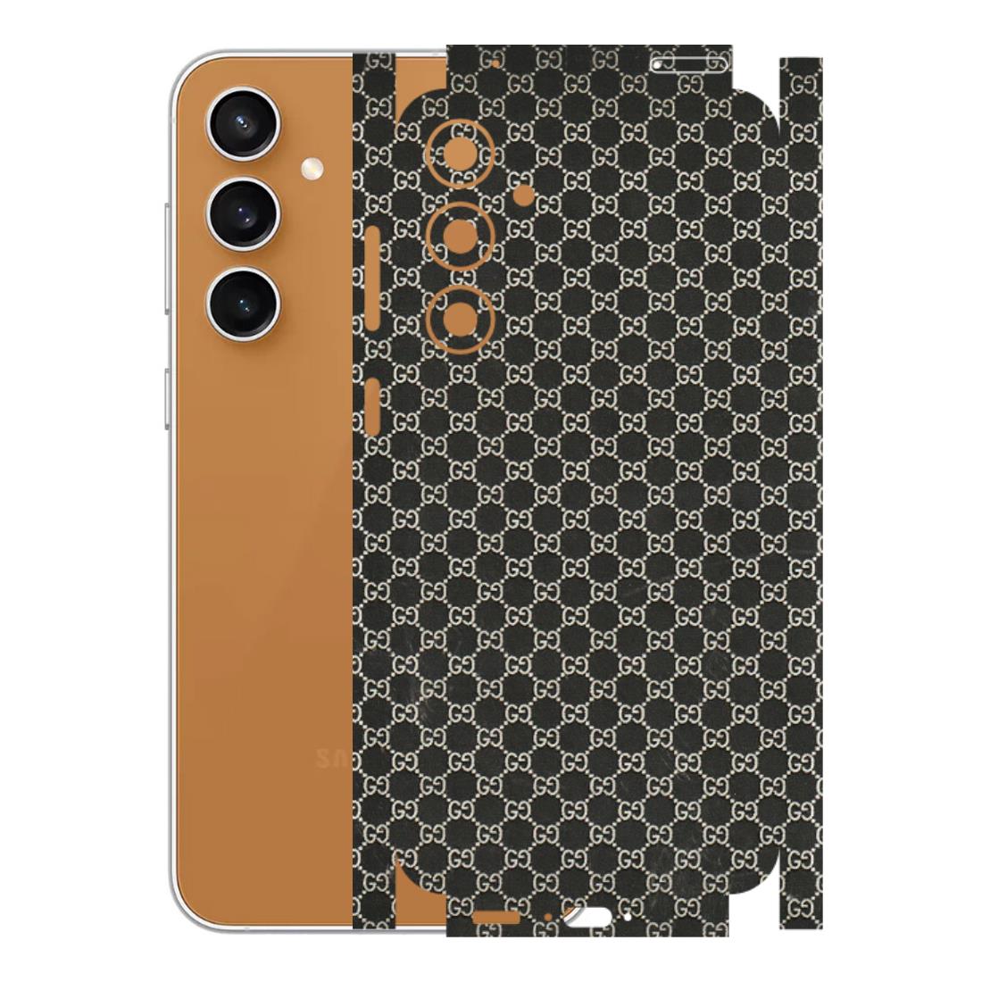 Samsung A/S Series Phone Skins (All Models) - Black G Print - 3D Embossed Finish (L-109) Samsung Galaxy S23 FE (5G)