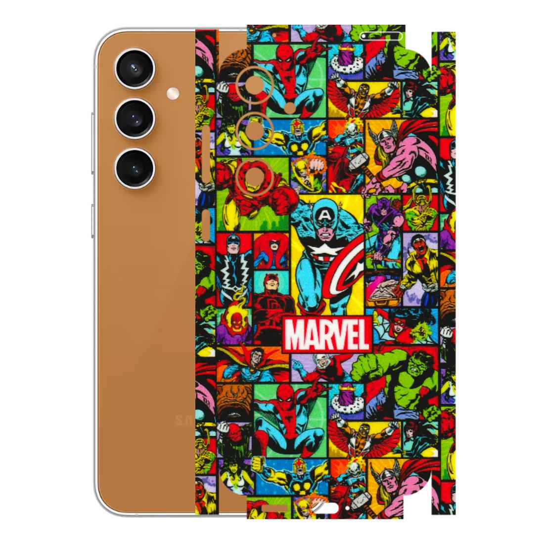 Samsung A/S Series Phone Skins (All Models) - MARVELOUS Comic Characters - 3D Embossed Finish (L-129) Samsung Galaxy S23 FE (5G)