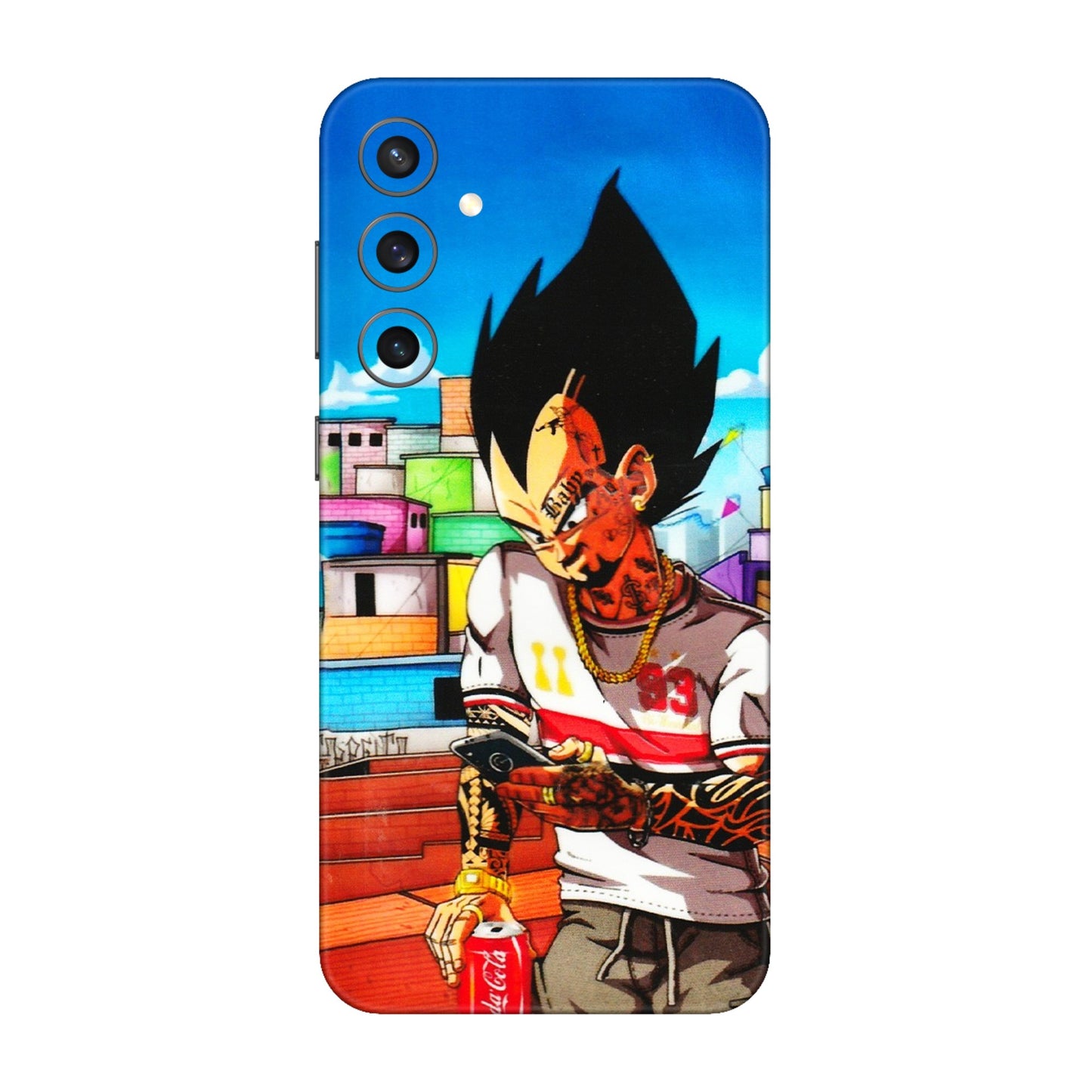 Samsung A/S Series Phone Skins (All Models) - Vegeta - 3D Embossed Finish (L-136) Samsung Galaxy S23 FE (5G)