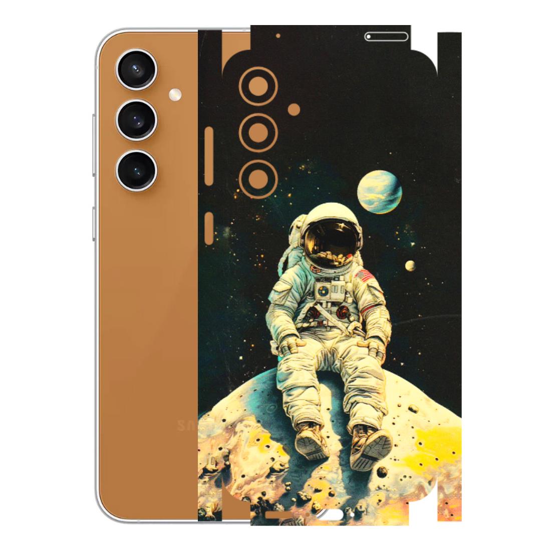 Samsung A/S Series Phone Skins (All Models) - Astronaut in Space - 3D Embossed Finish (L-16) Samsung Galaxy S23 FE (5G)