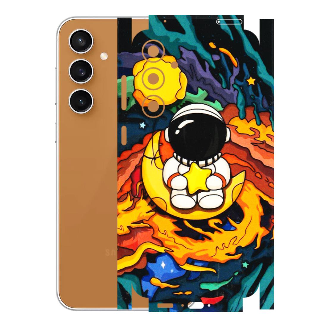 Samsung A/S Series Phone Skins (All Models) - Baby Astronaut - 3D Embossed Finish (L-197) Samsung Galaxy S23 FE (5G)