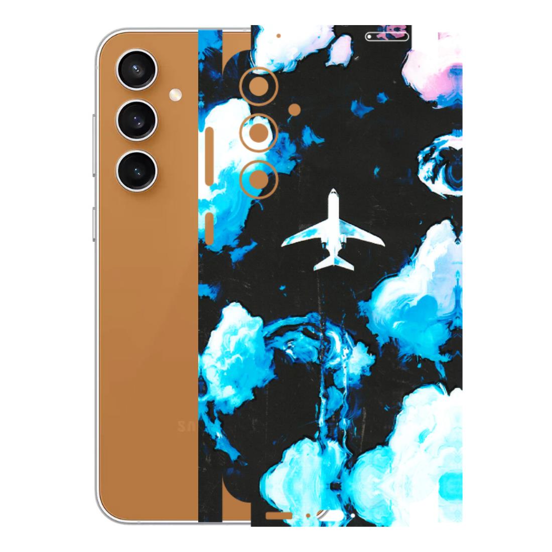 Samsung A/S Series Phone Skins (All Models) - Travel In Airline - 3D Embossed Finish (L-264) Samsung Galaxy S23 FE (5G)