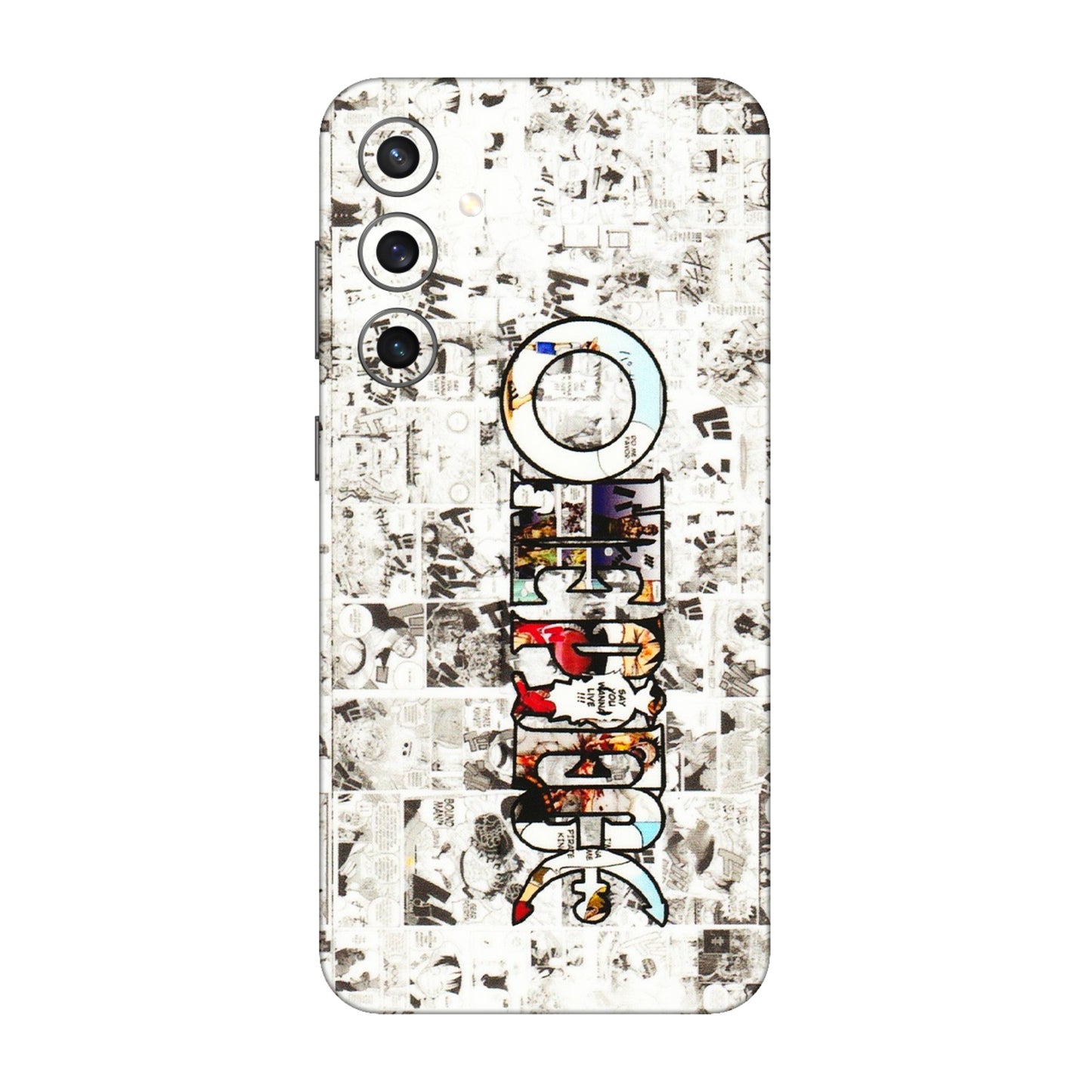 Samsung A/S Series Phone Skins (All Models) - One Piece Manga - 3D Embossed Finish (L-26) Samsung Galaxy S23 FE (5G)