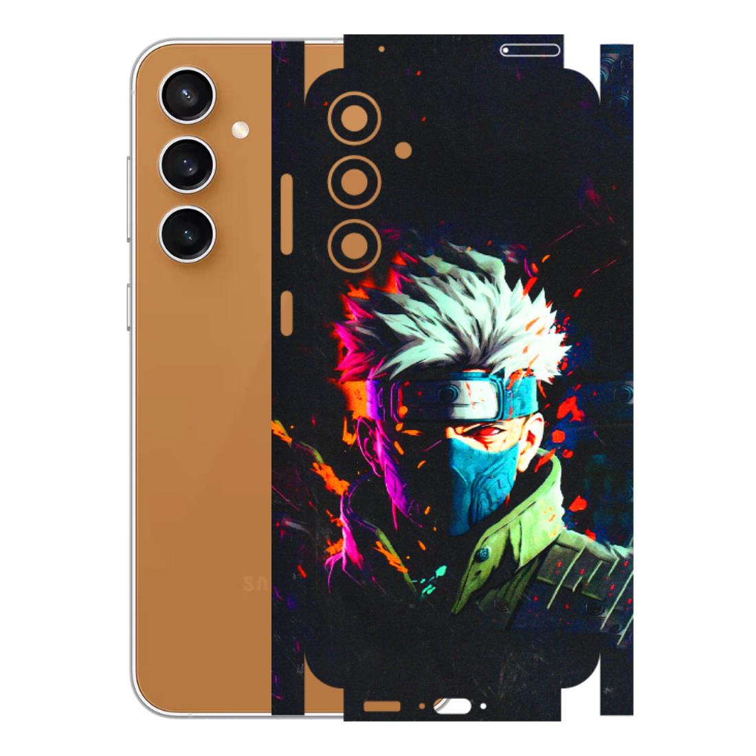 Samsung A/S Series Phone Skins (All Models) - Anime Cool Character - 3D Embossed Finish (L-59) Samsung Galaxy S23 FE (5G)