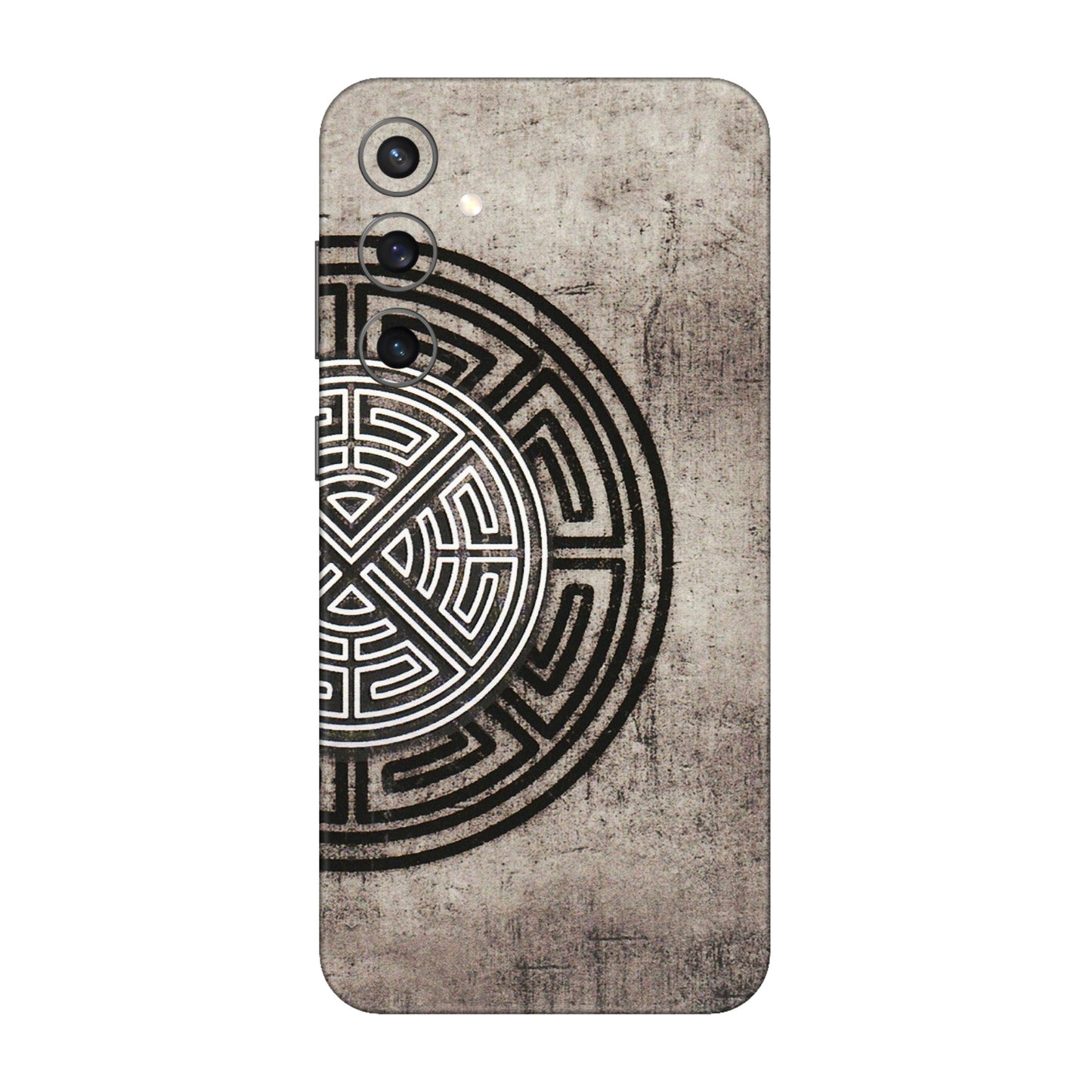 Samsung A/S Series Phone Skins (All Models) - Mysterious Circular Design - 3D Embossed Finish (L-63) Samsung Galaxy S23 FE (5G)