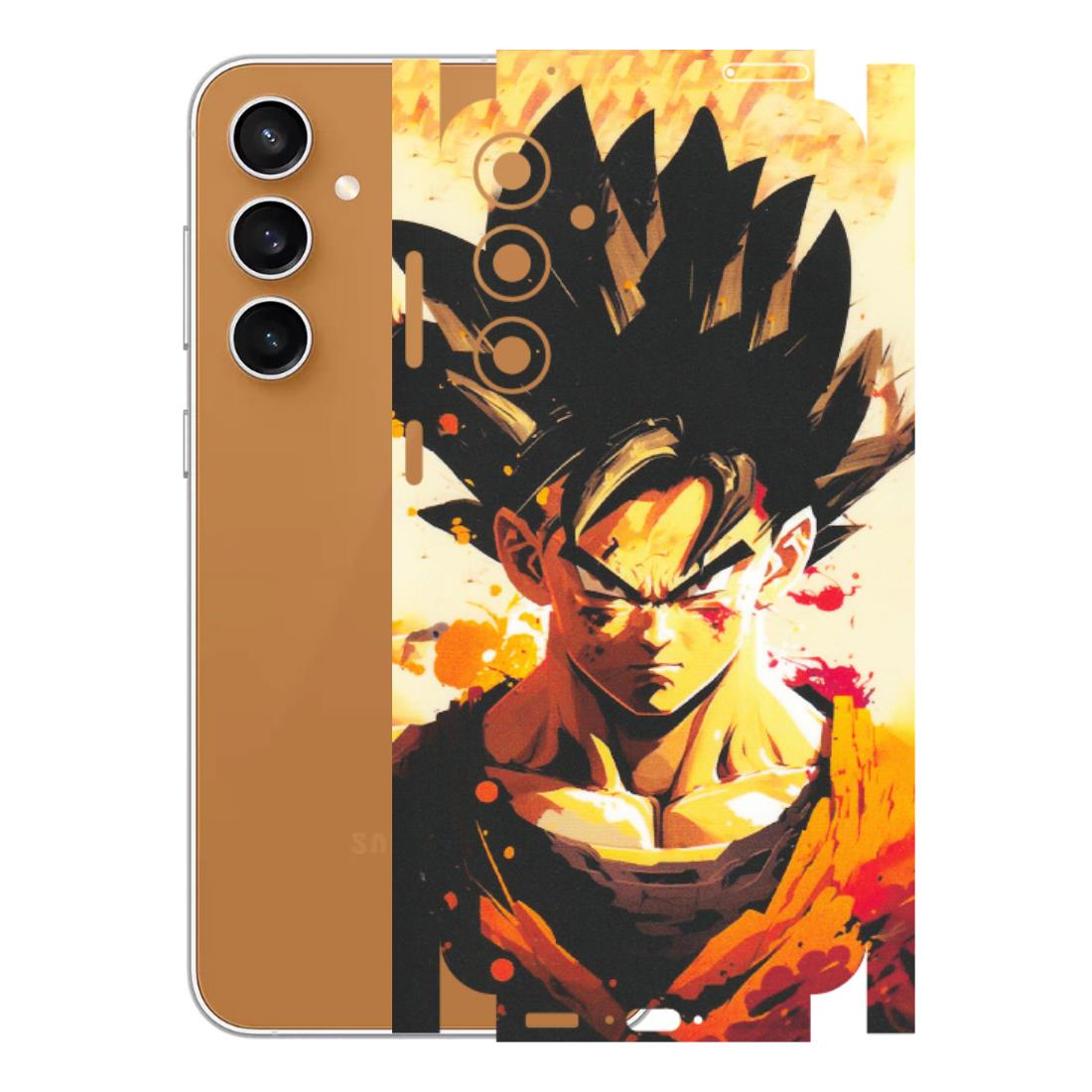 Samsung A/S Series Phone Skins (All Models) - Angry Goku - Matte Finish (M-12) Samsung Galaxy S23 FE (5G)