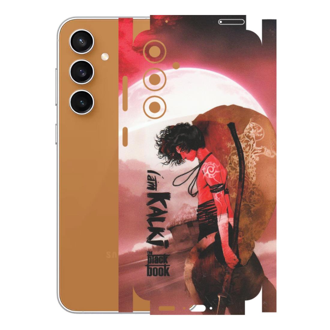 Samsung A/S Series Phone Skins (All Models) - The Black Book Kalia Anime - Matte Finish (M-129) Samsung Galaxy S23 FE (5G)