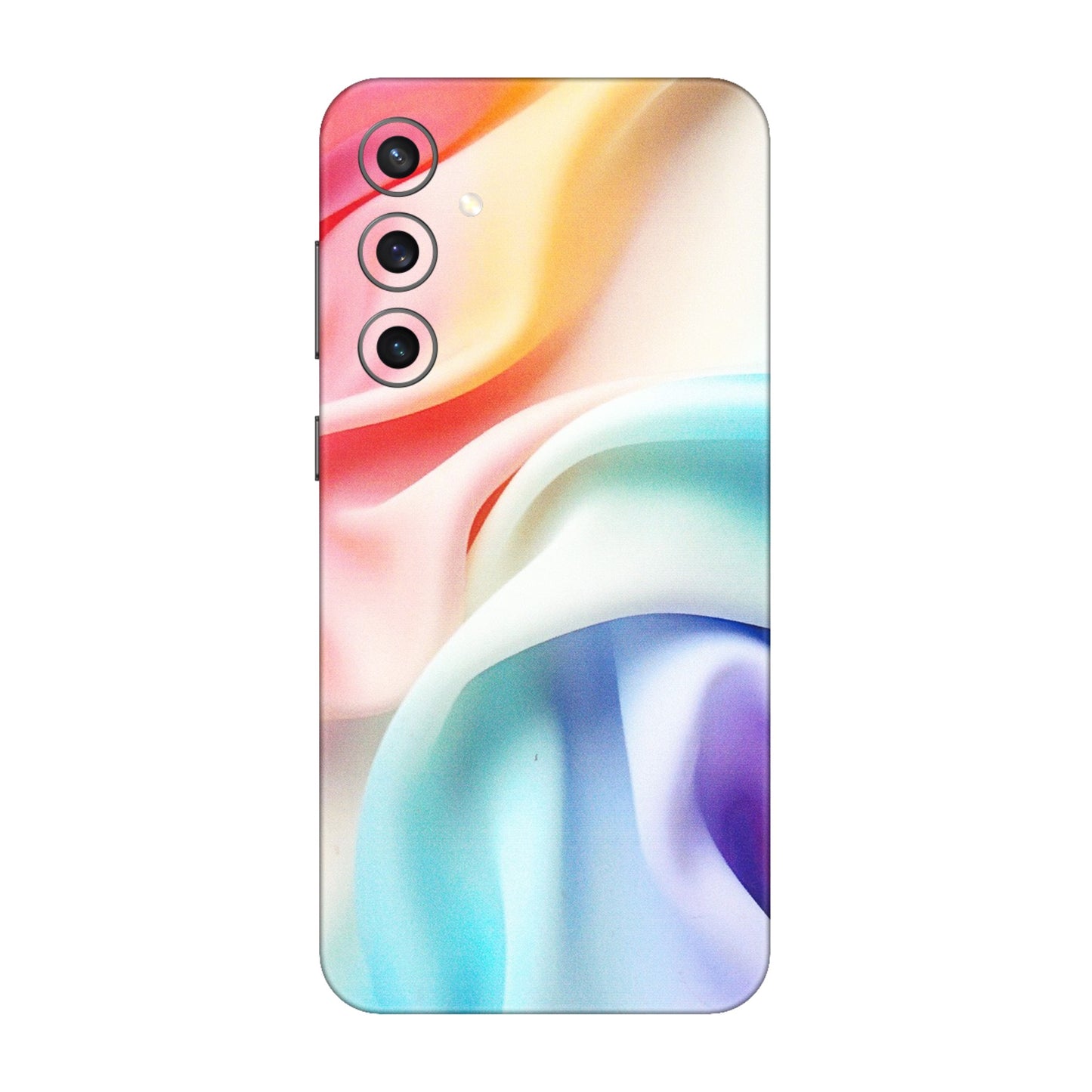 Samsung A/S Series Phone Skins (All Models) - Colourful Silk Cloth - Matte Finish (M-165) Samsung Galaxy S23 FE (5G)