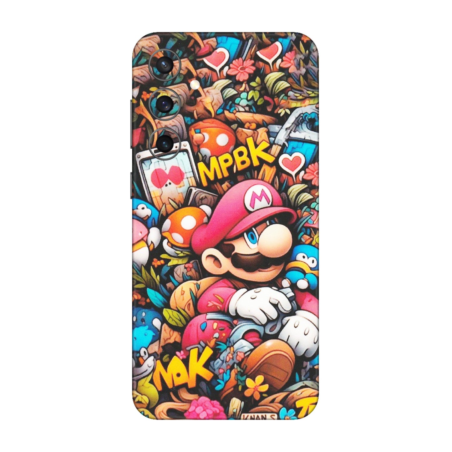 Samsung A/S Series Phone Skins (All Models) - Super Mario Bros Artistic - Matte Finish (M-173) Samsung Galaxy S23 FE (5G)