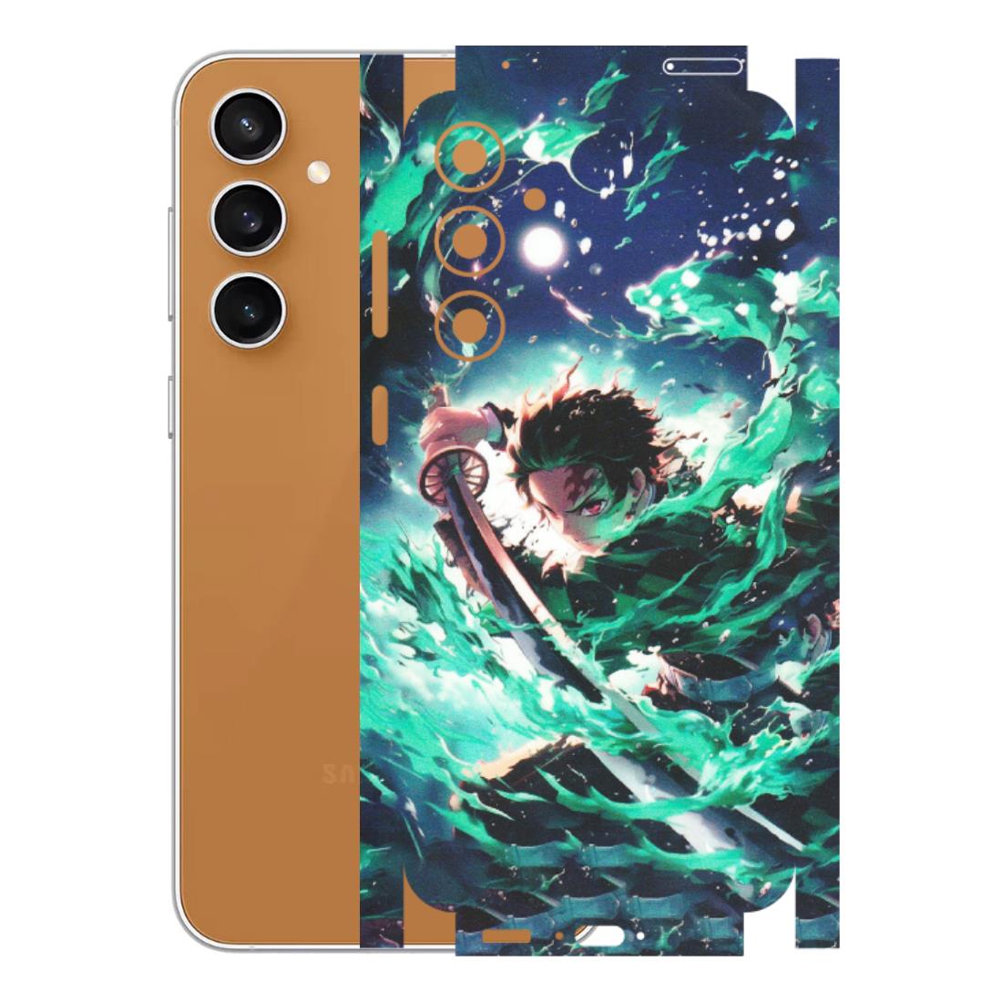 Samsung A/S Series Phone Skins (All Models) - Sword Fighter Anime - Matte Finish (M-29) Samsung Galaxy S23 FE (5G)