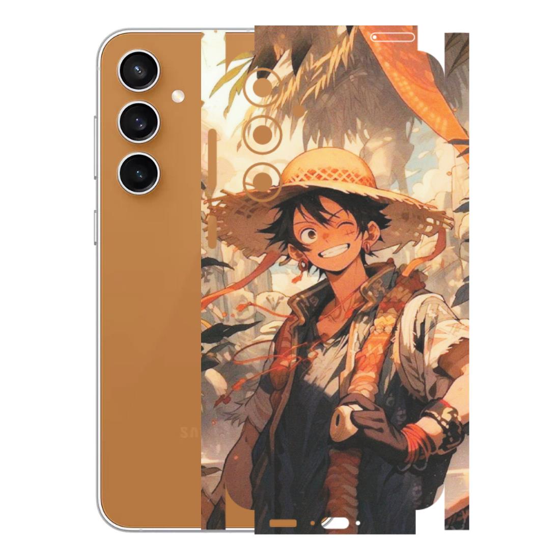 Samsung A/S Series Phone Skins (All Models) - Anime Character Smile - Matte Finish (M-33) Samsung Galaxy S23 FE (5G)