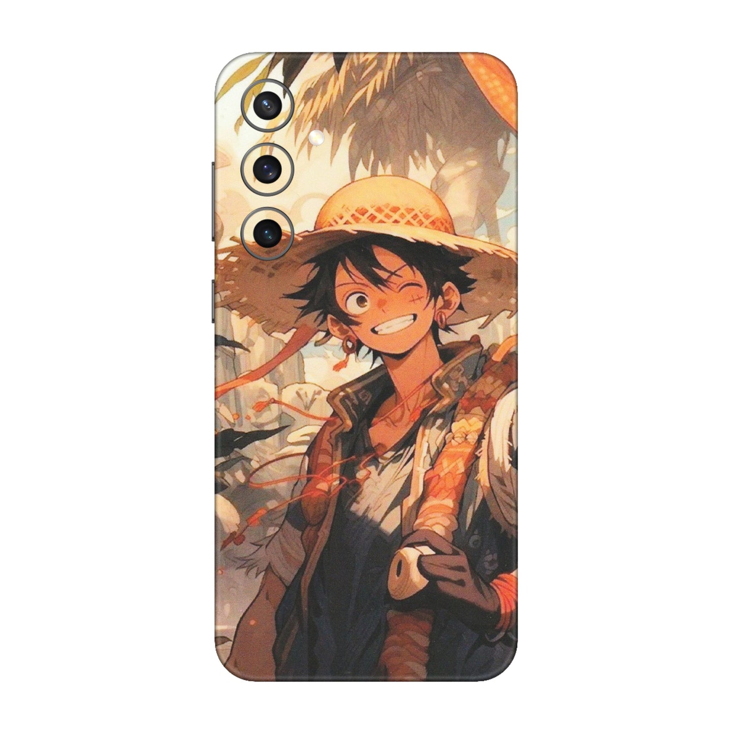 Samsung A/S Series Phone Skins (All Models) - Anime Character Smile - Matte Finish (M-33) Samsung Galaxy S23 FE (5G)