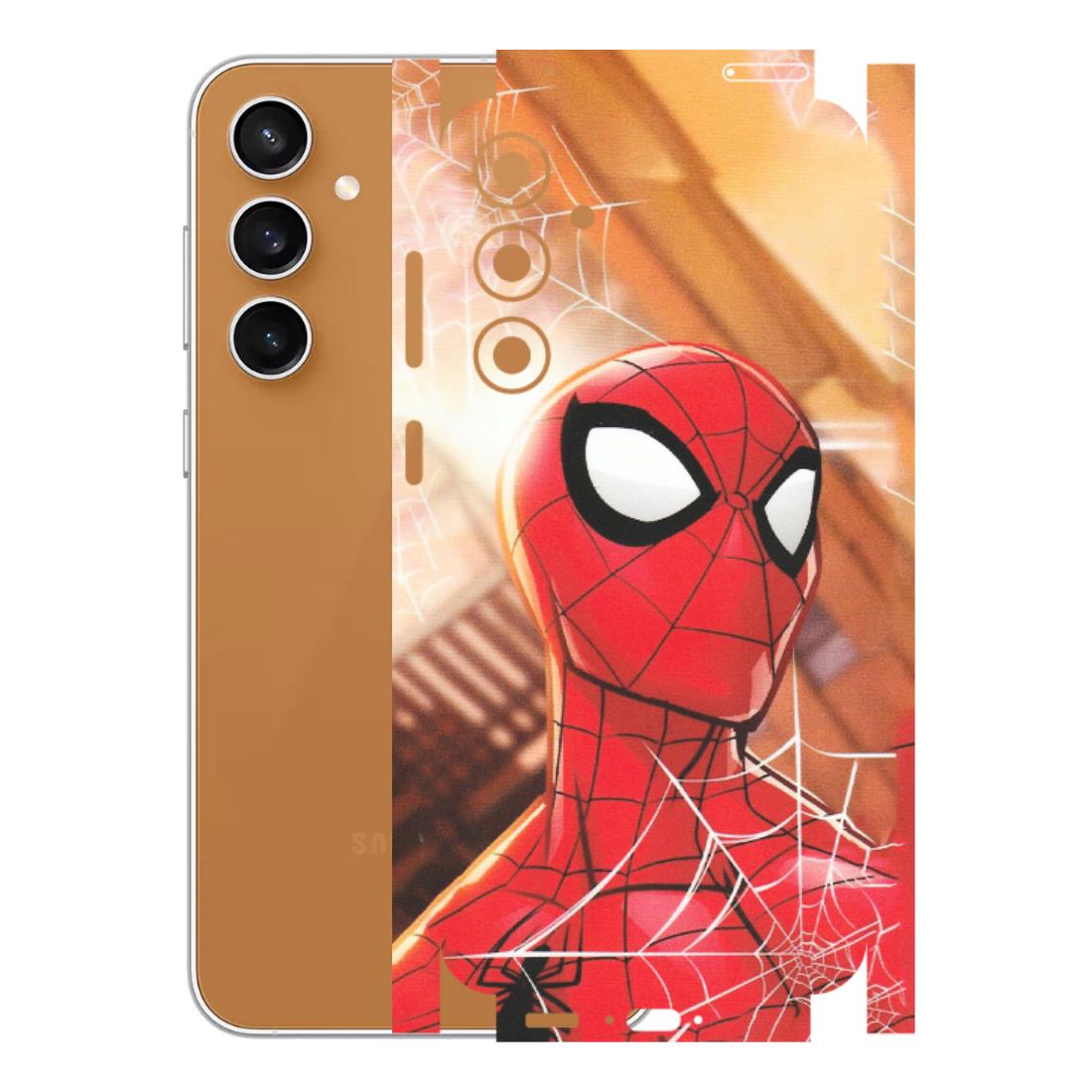 Samsung A/S Series Phone Skins (All Models) - Spiderman Face New - Matte Finish (M-41) Samsung Galaxy S23 FE (5G)