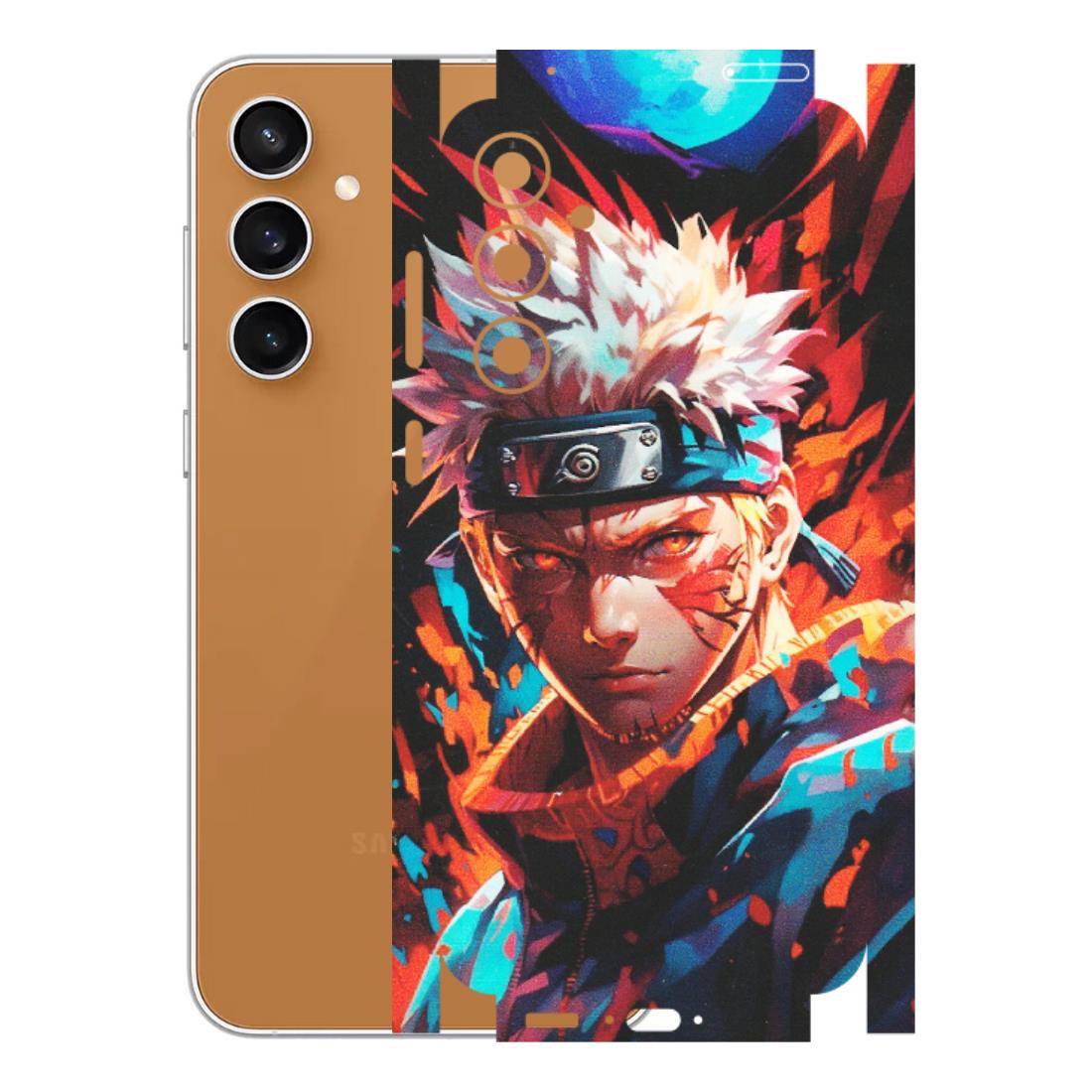 Samsung A/S Series Phone Skins (All Models) - Anime Ferocious Character - Matte Finish (M-44) Samsung Galaxy S23 FE (5G)