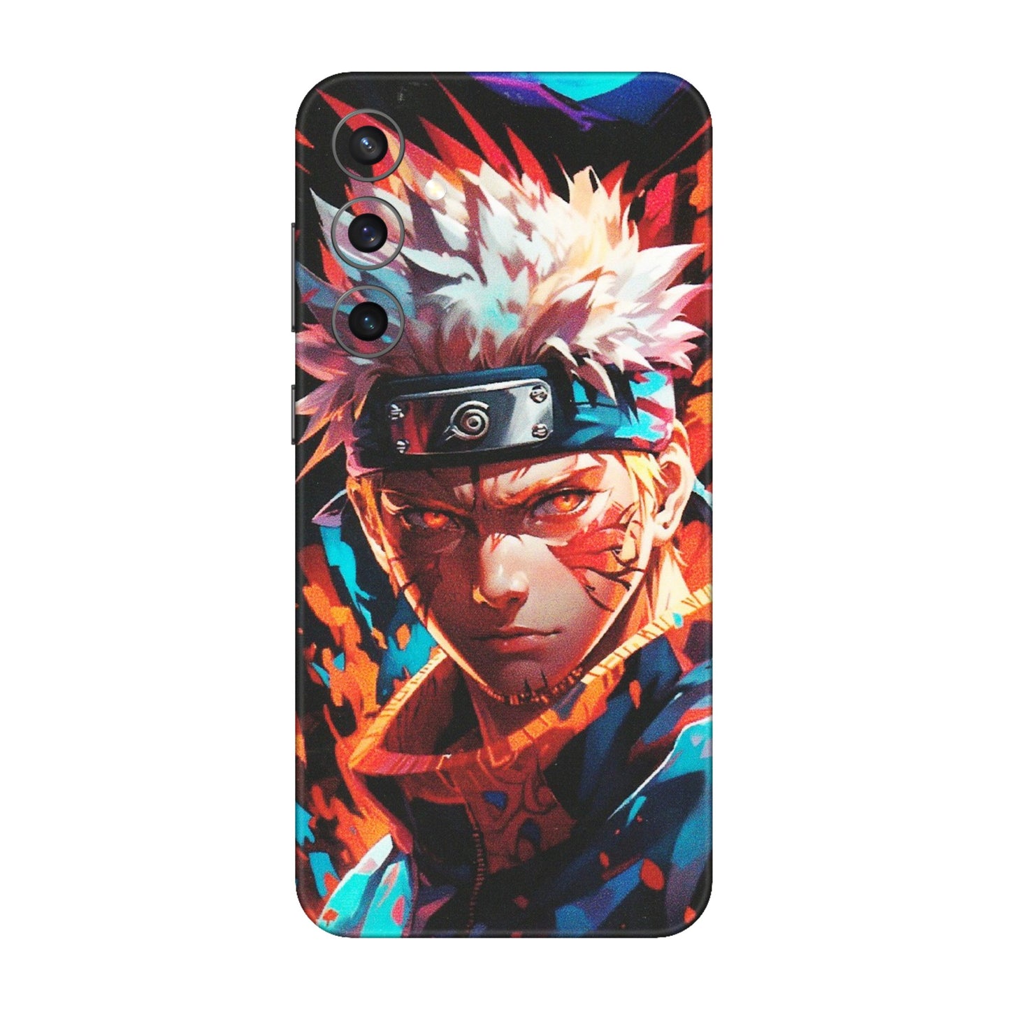 Samsung A/S Series Phone Skins (All Models) - Anime Ferocious Character - Matte Finish (M-44) Samsung Galaxy S23 FE (5G)