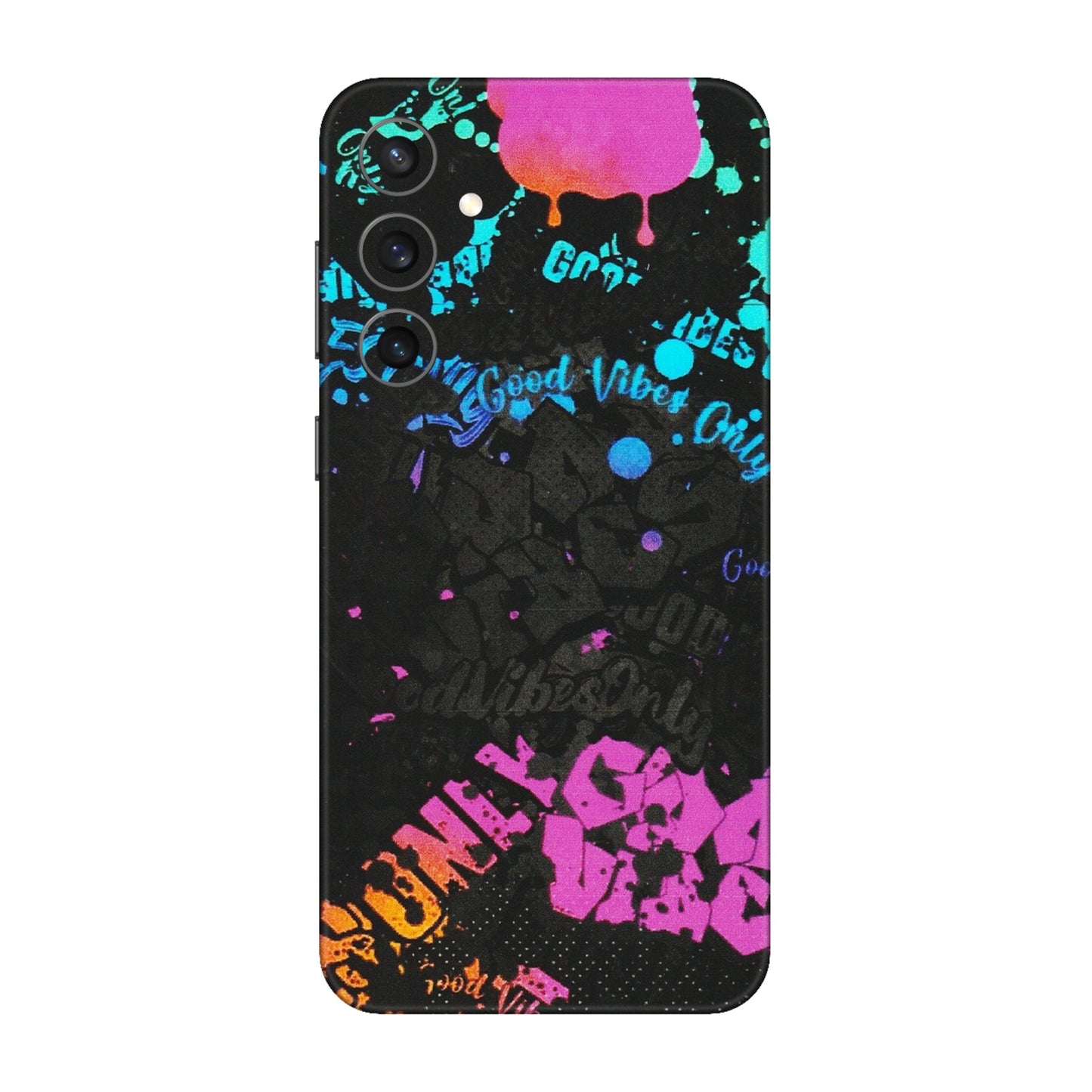 Samsung A/S Series Phone Skins (All Models) - Majestic Black Vibes - Matte Finish (M-62) Samsung Galaxy S23 FE (5G)