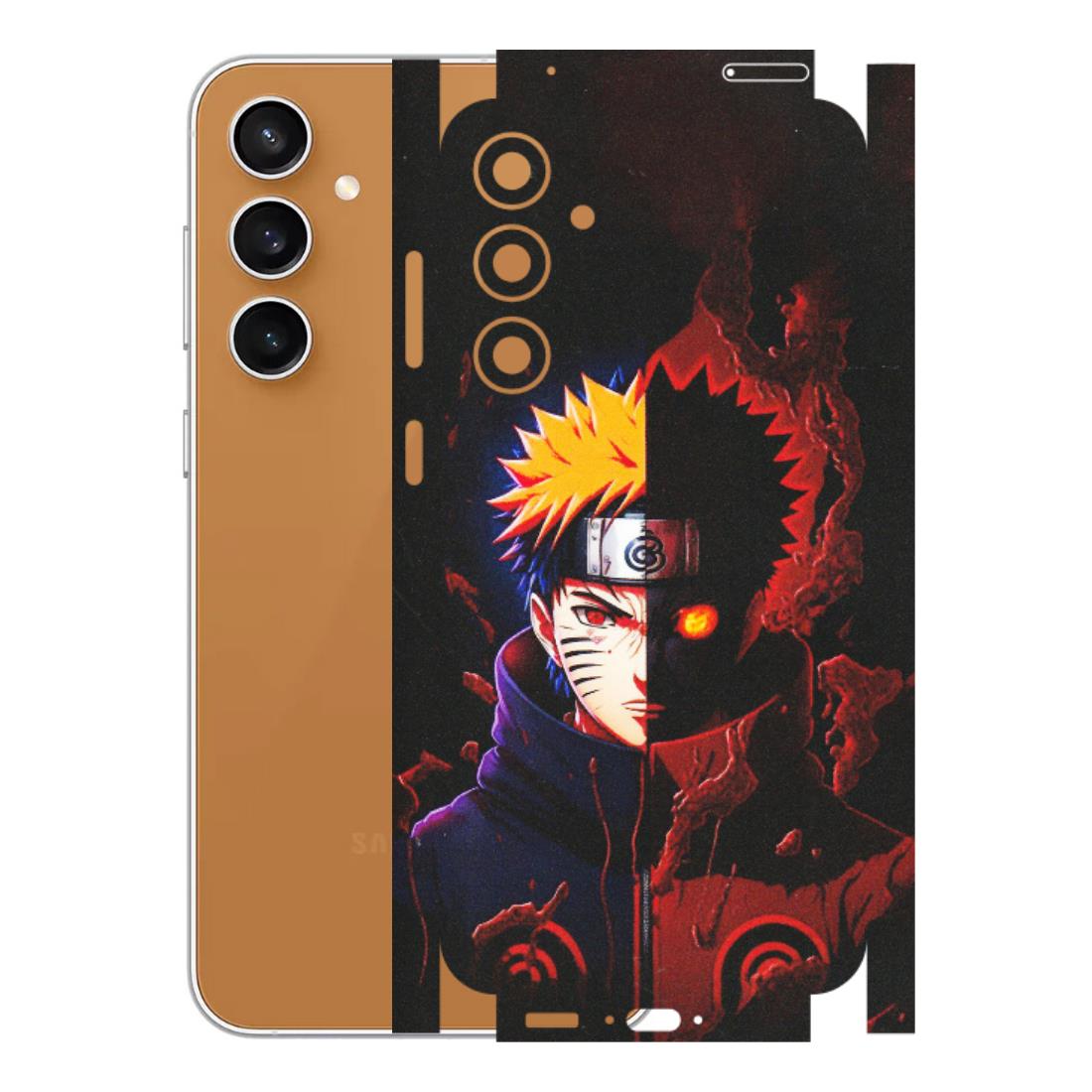 Samsung A/S Series Phone Skins (All Models) - Naruto X Evil - Matte Finish (M-70) Samsung Galaxy S23 FE (5G)