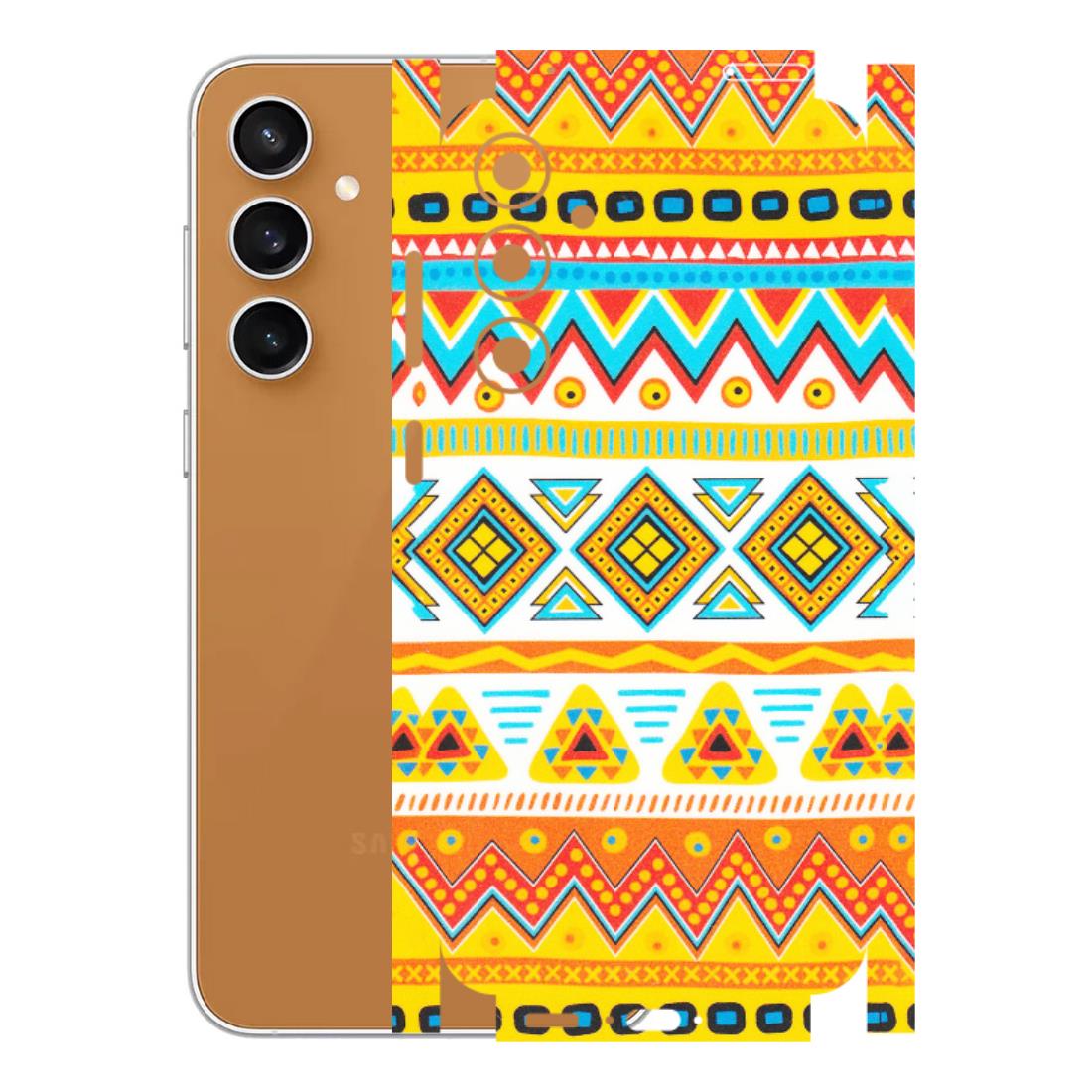 Samsung A/S Series Phone Skins (All Models) - Mexican Abstract - Matte Finish (M-71) Samsung Galaxy S23 FE (5G)