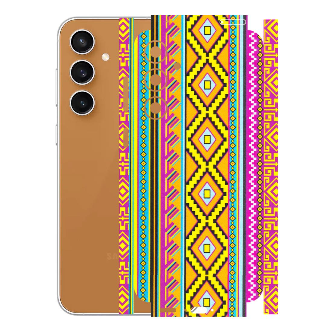 Samsung A/S Series Phone Skins (All Models) - Thai illustration - Matte Finish (M-89) Samsung Galaxy S23 FE (5G)