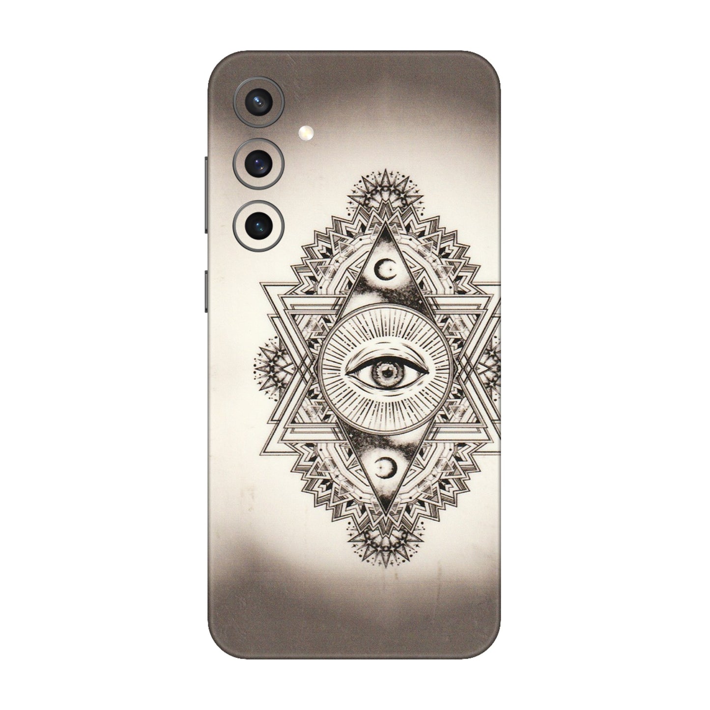 Samsung A/S Series Phone Skins (All Models) - Illuminati Great Eye - Transparent Finish (T-14) Samsung Galaxy S23 FE (5G)