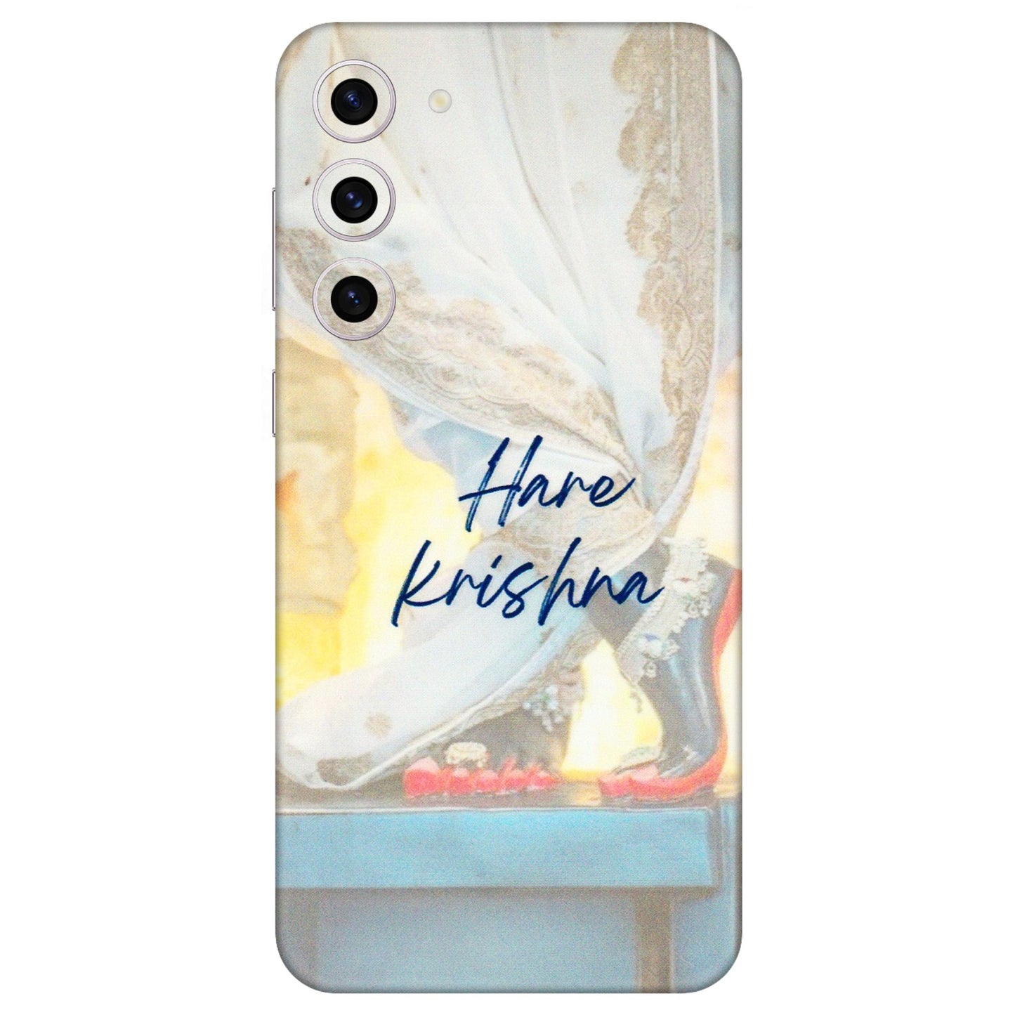Samsung A/S Series Phone Skins (All Models) - Hare Krishna - 3D Embossed Finish (L-03) Samsung Galaxy S23 Plus (5G)