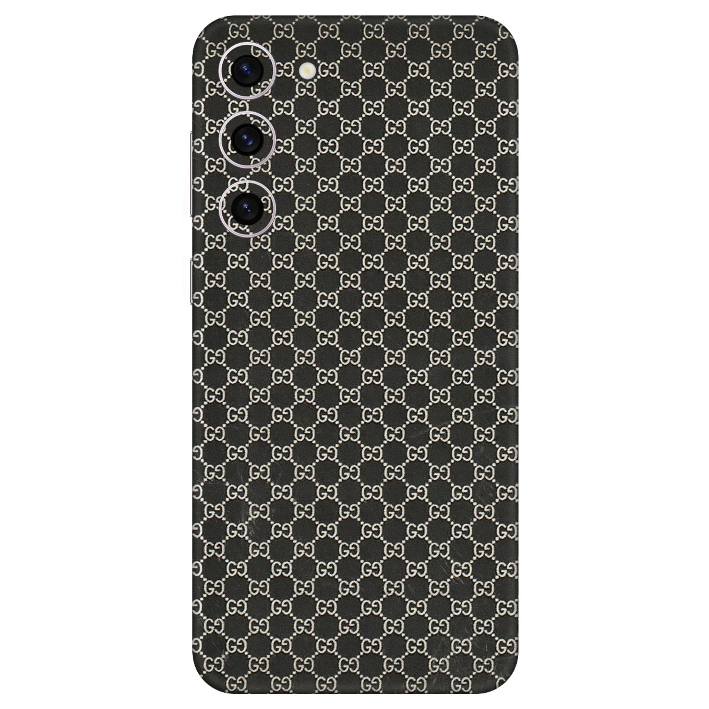 Samsung A/S Series Phone Skins (All Models) - Black G Print - 3D Embossed Finish (L-109) Samsung Galaxy S23 Plus (5G)