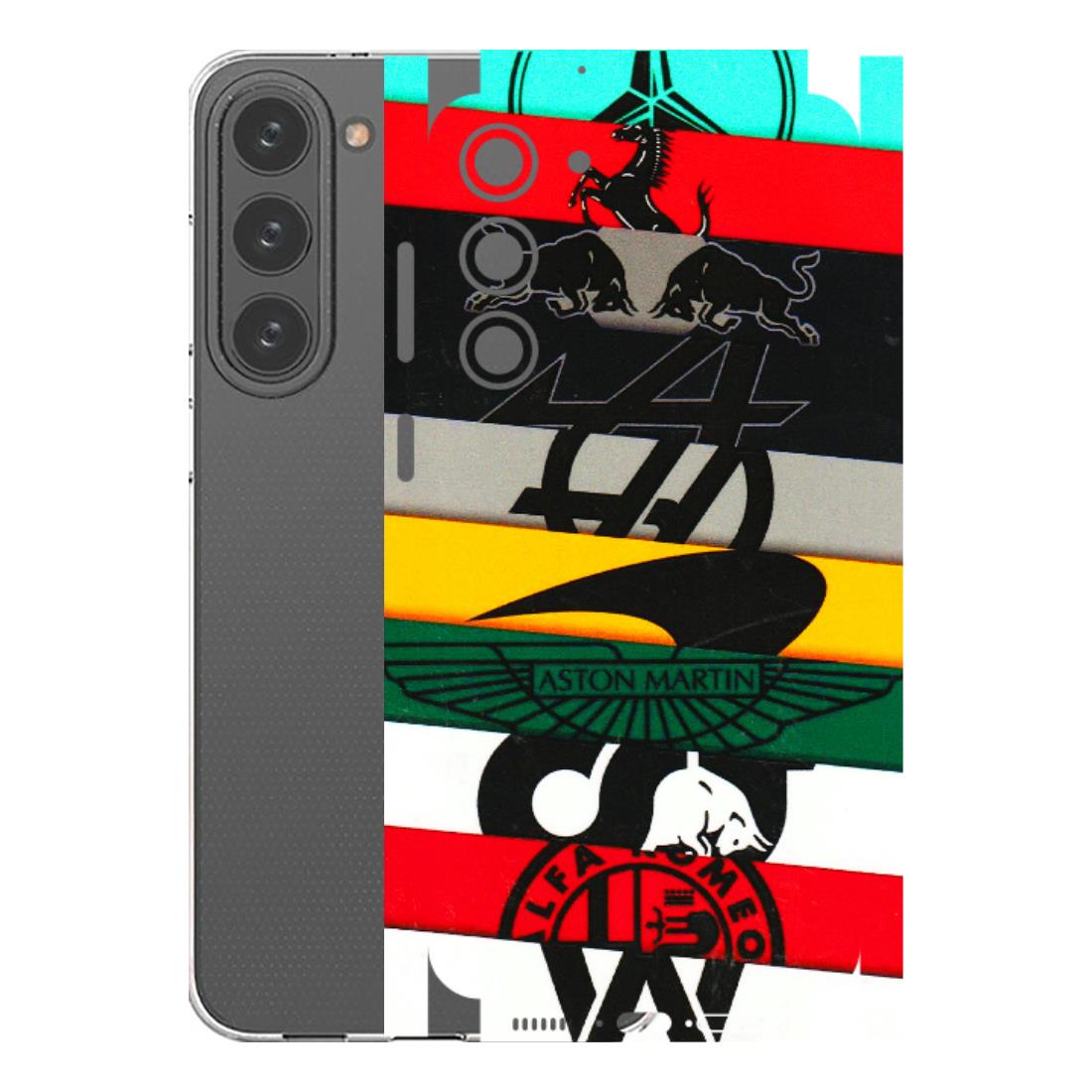 Samsung A/S Series Phone Skins (All Models) - Multi Designer Brands - 3D Embossed Finish (L-187) Samsung Galaxy S23 Plus (5G)