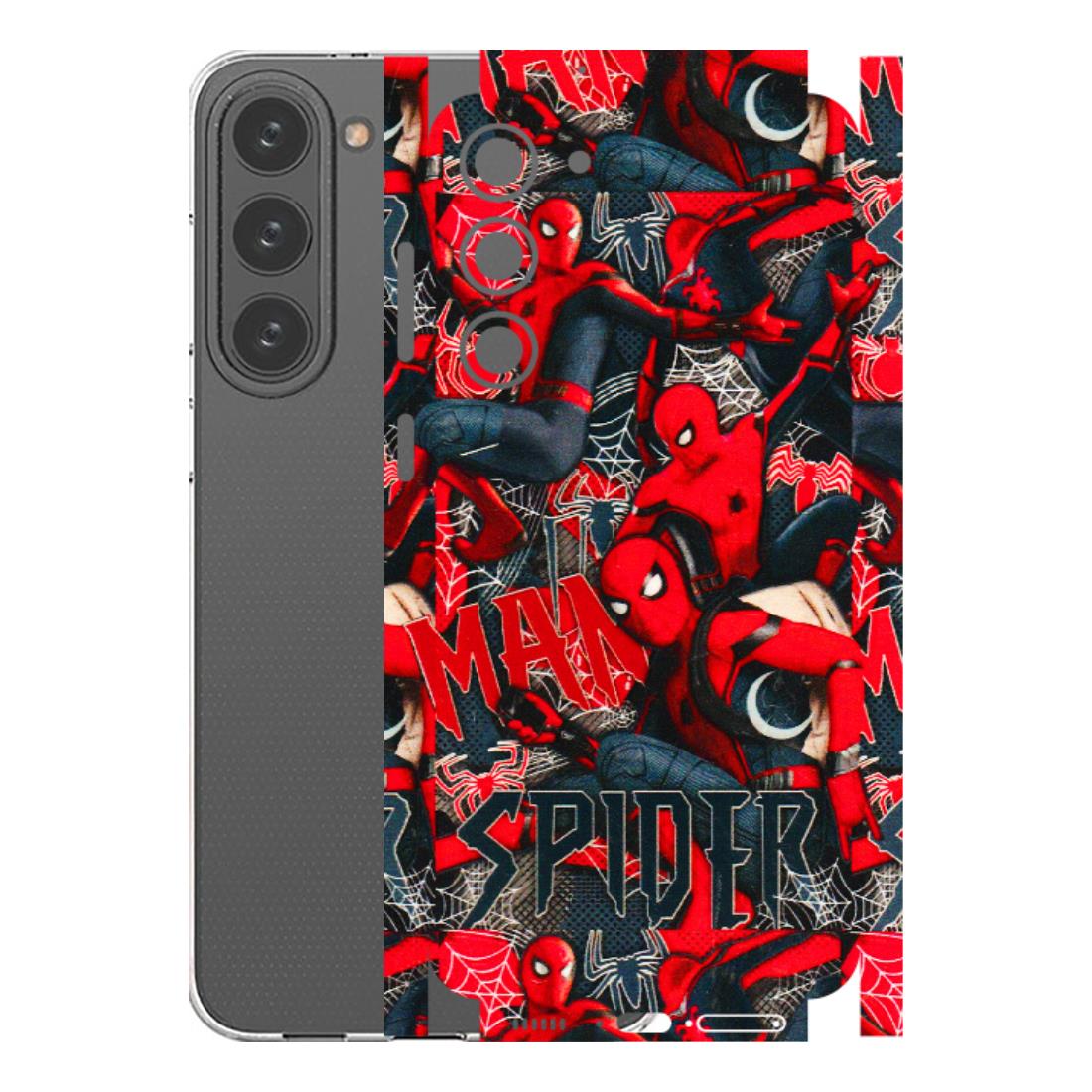 Samsung A/S Series Phone Skins (All Models) - SpiderMan Cool - 3D Embossed Finish (L-188) Samsung Galaxy S23 Plus (5G)