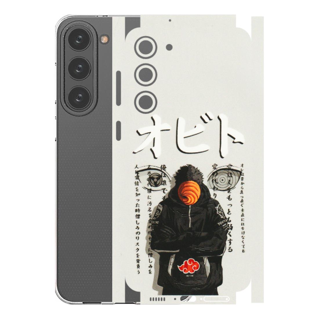 Samsung A/S Series Phone Skins (All Models) - Obito Anime Eye - 3D Embossed Finish (L-19) Samsung Galaxy S23 Plus (5G)
