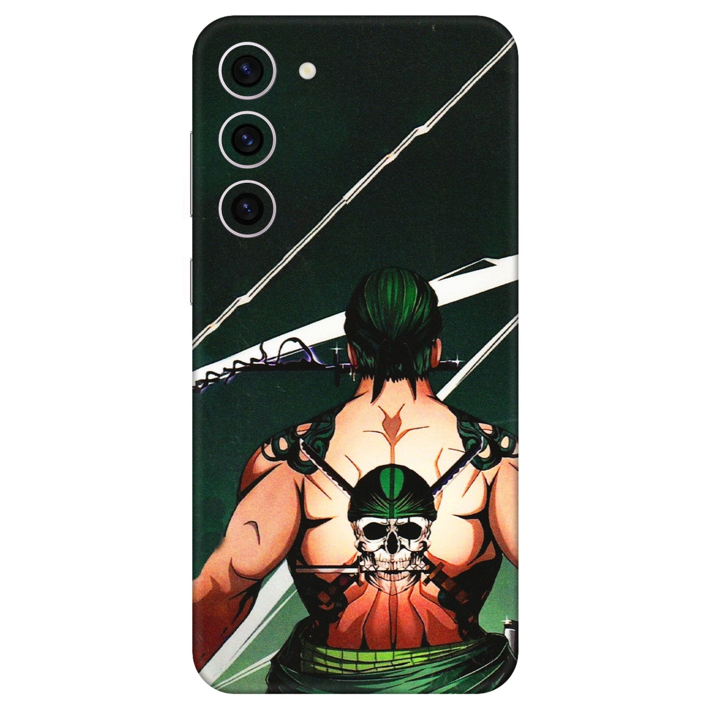 Samsung A/S Series Phone Skins (All Models) - Zoro Anime - 3D Embossed Finish (L-23) Samsung Galaxy S23 Plus (5G)