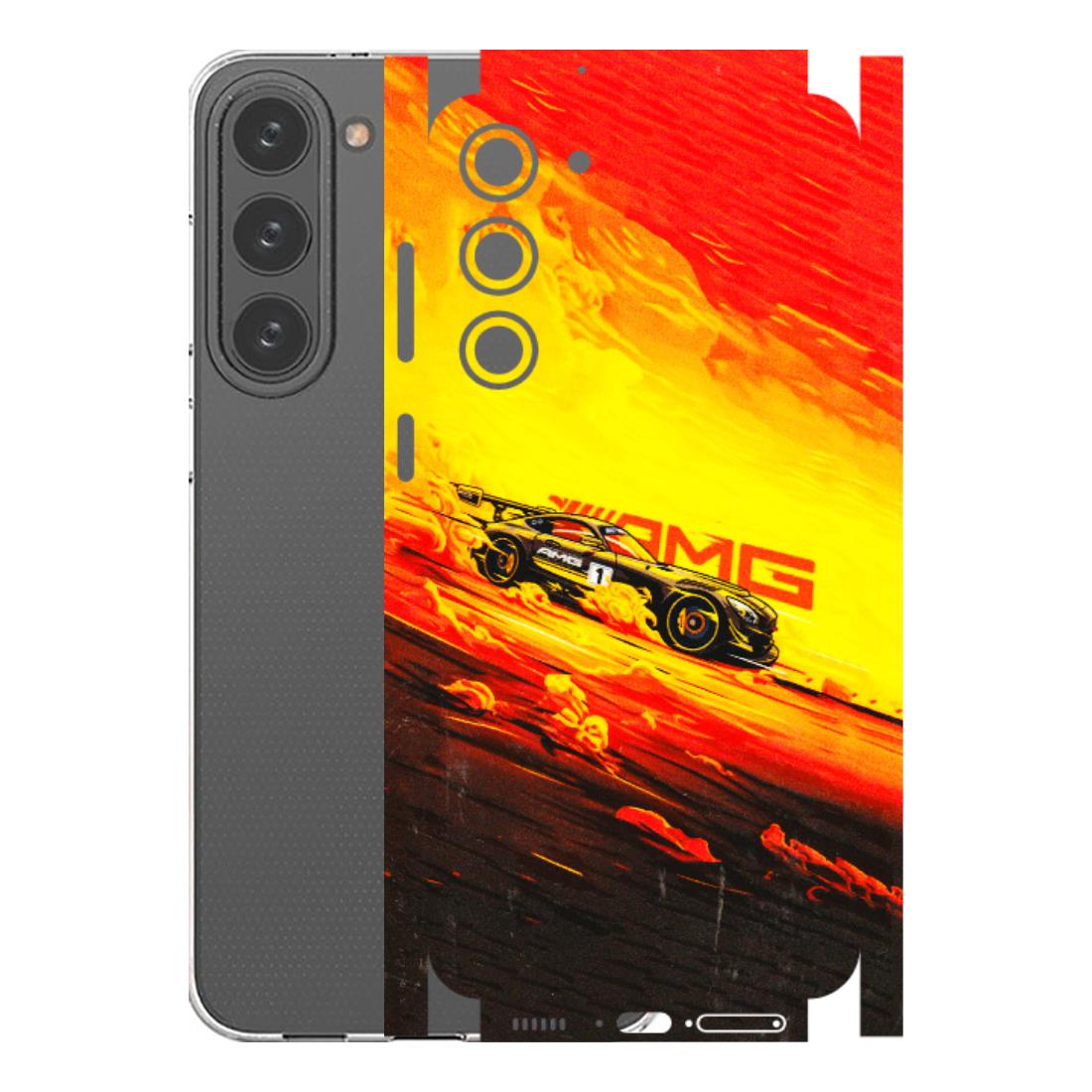 Samsung A/S Series Phone Skins (All Models) - AMG Car Speed Cover - 3D Embossed Finish (L-256) Samsung Galaxy S23 Plus (5G)