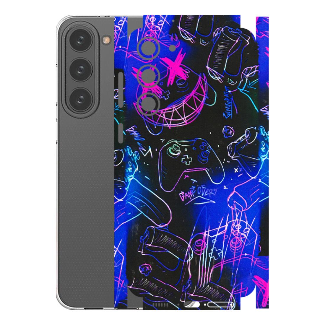 Samsung A/S Series Phone Skins (All Models) - Gamers Paradise - 3D Embossed Finish (L-258) Samsung Galaxy S23 Plus (5G)