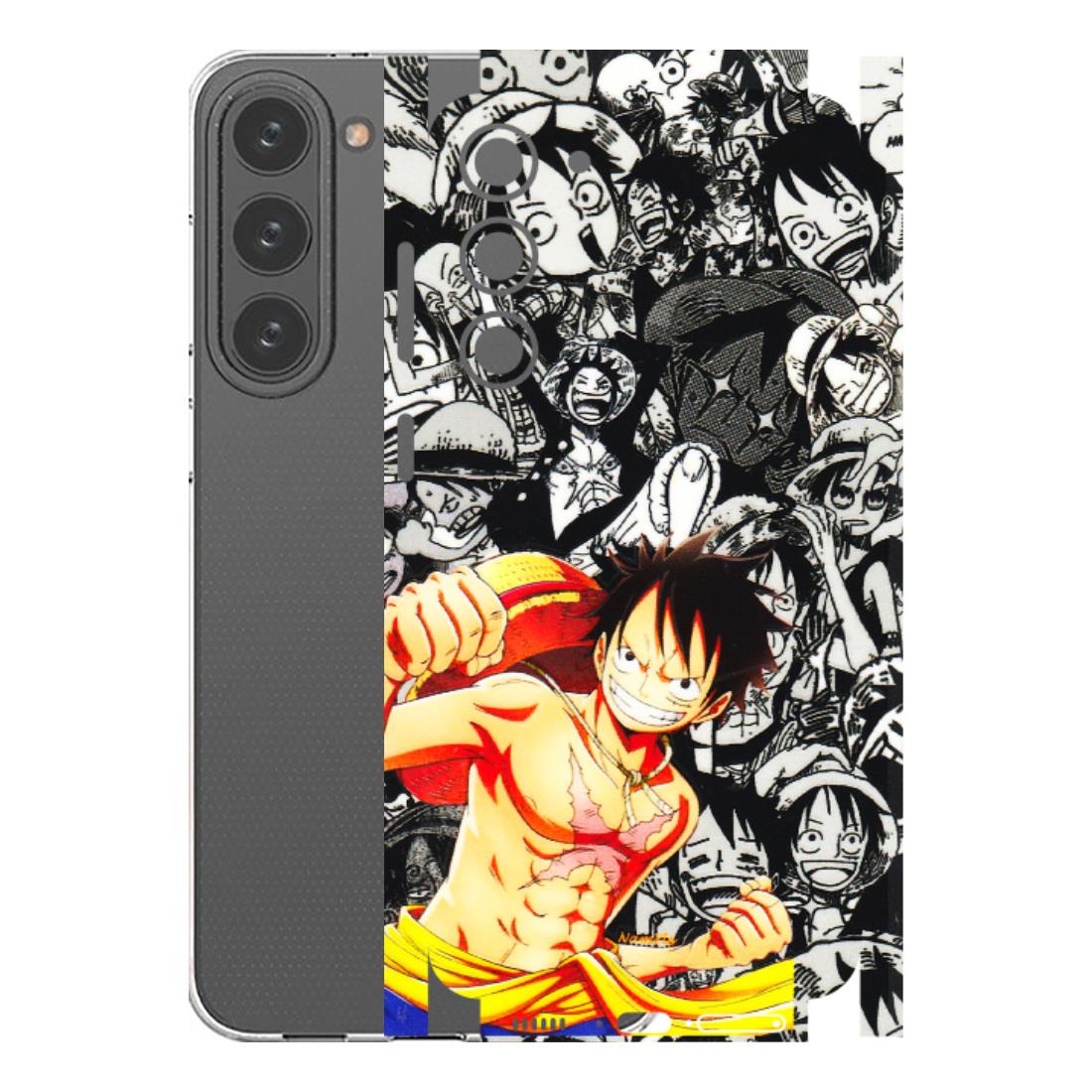Samsung A/S Series Phone Skins (All Models) - Anime Comics Games Doodles - 3D Embossed Finish (L-27) Samsung Galaxy S23 Plus (5G)