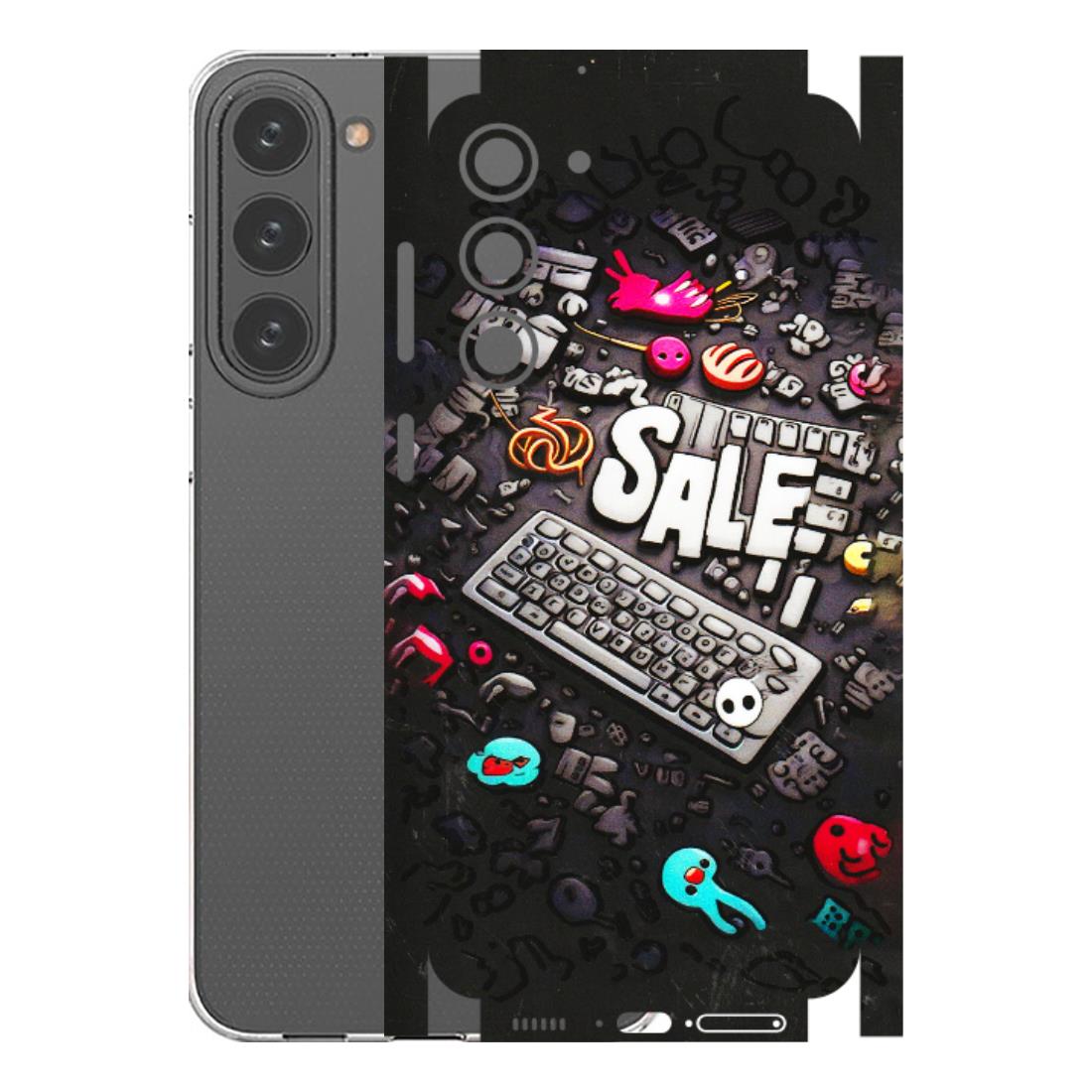 Samsung A/S Series Phone Skins (All Models) - Gadgets Sale - 3D Embossed Finish (L-50) Samsung Galaxy S23 Plus (5G)