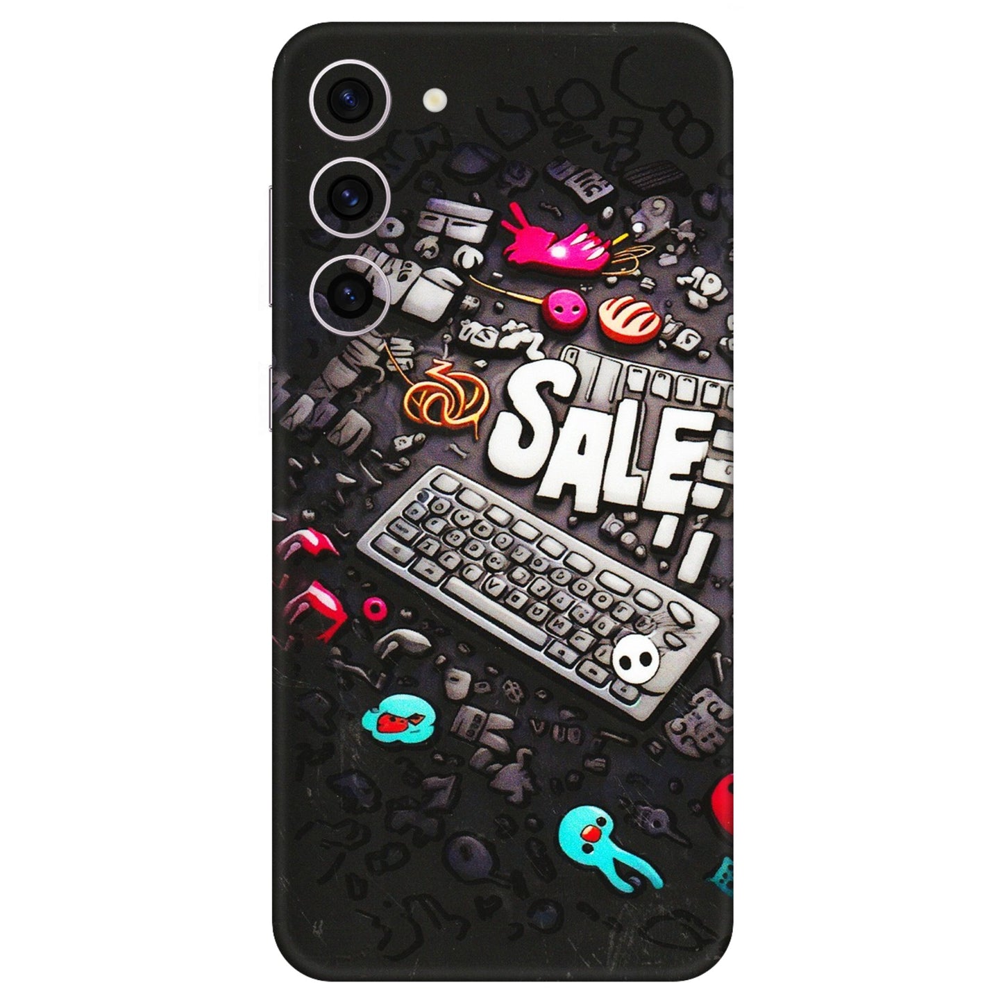 Samsung A/S Series Phone Skins (All Models) - Gadgets Sale - 3D Embossed Finish (L-50) Samsung Galaxy S23 Plus (5G)